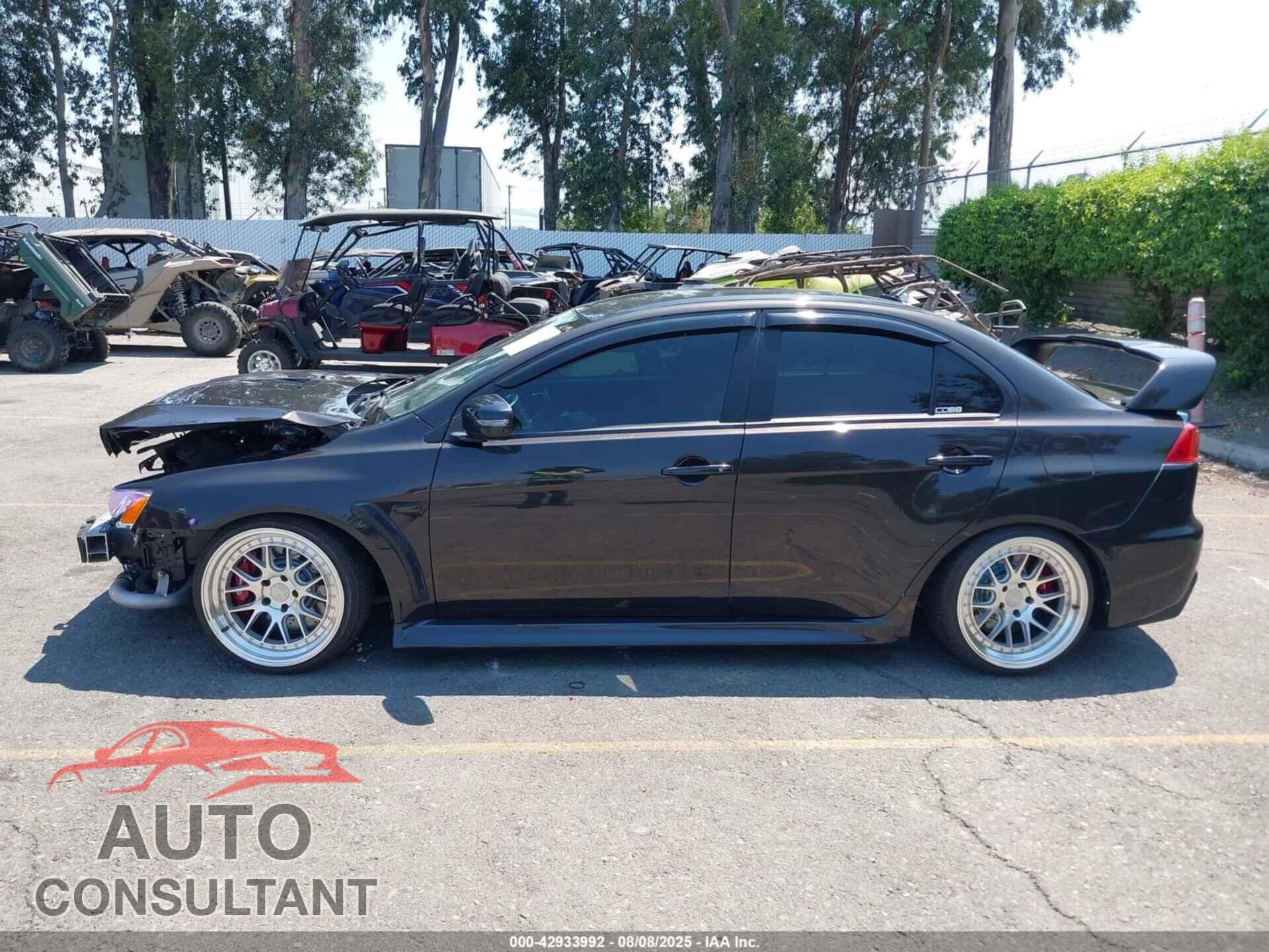 MITSUBISHI LANCER EVOLUTION 2015 - JA32W8FV3FU008103