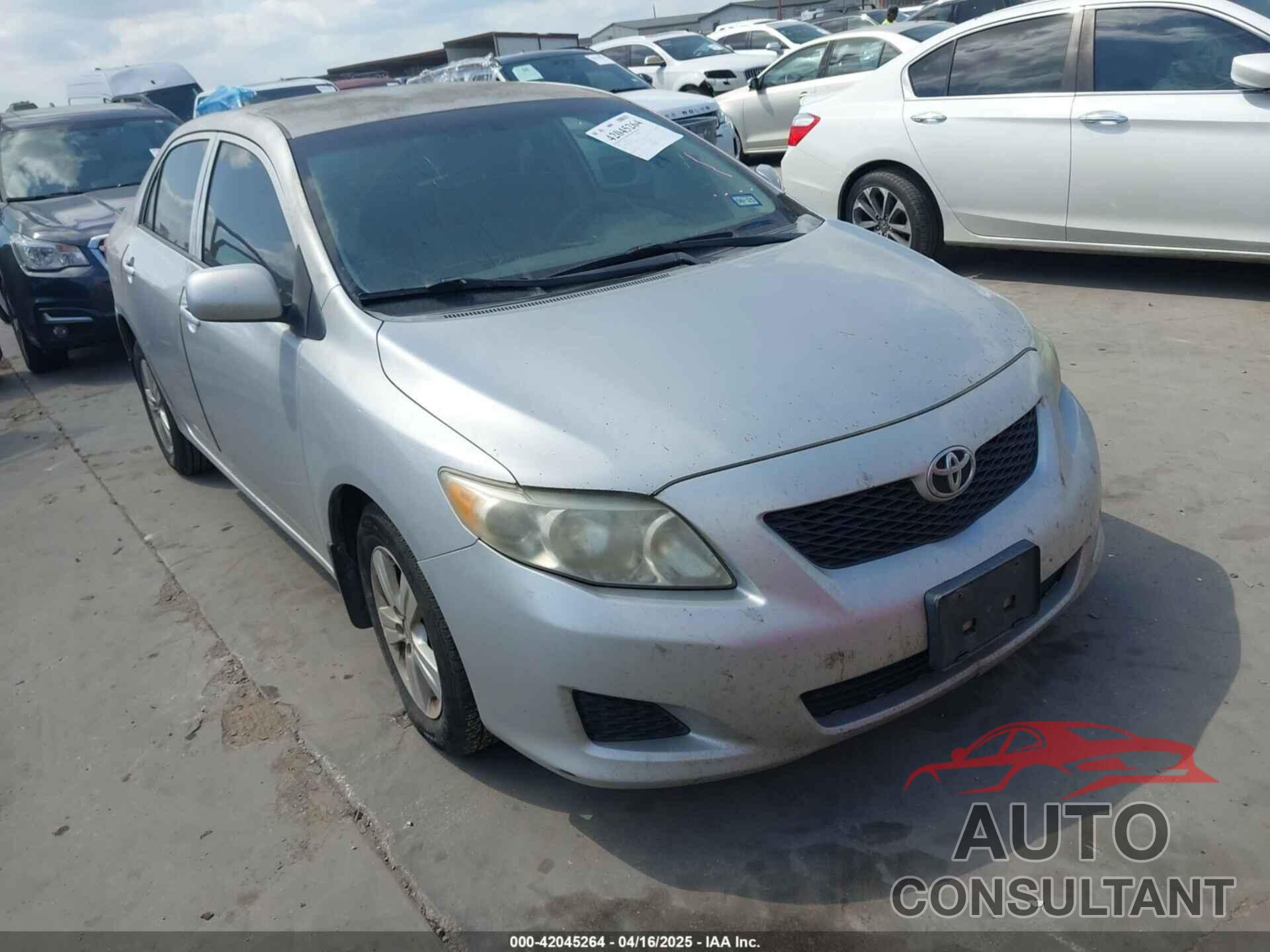 TOYOTA COROLLA 2010 - 1NXBU4EE8AZ240766