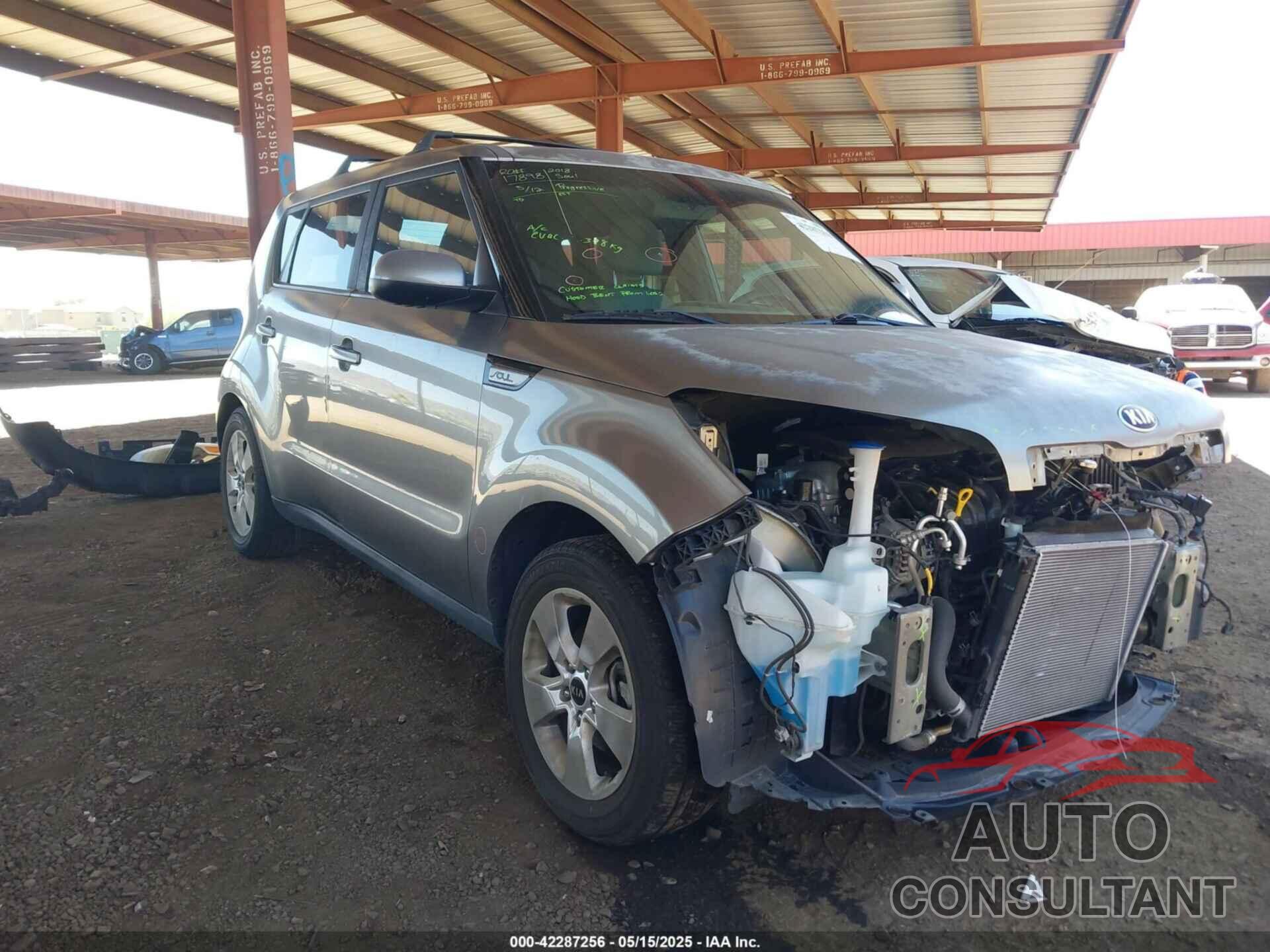 KIA SOUL 2018 - KNDJN2A27J7589607