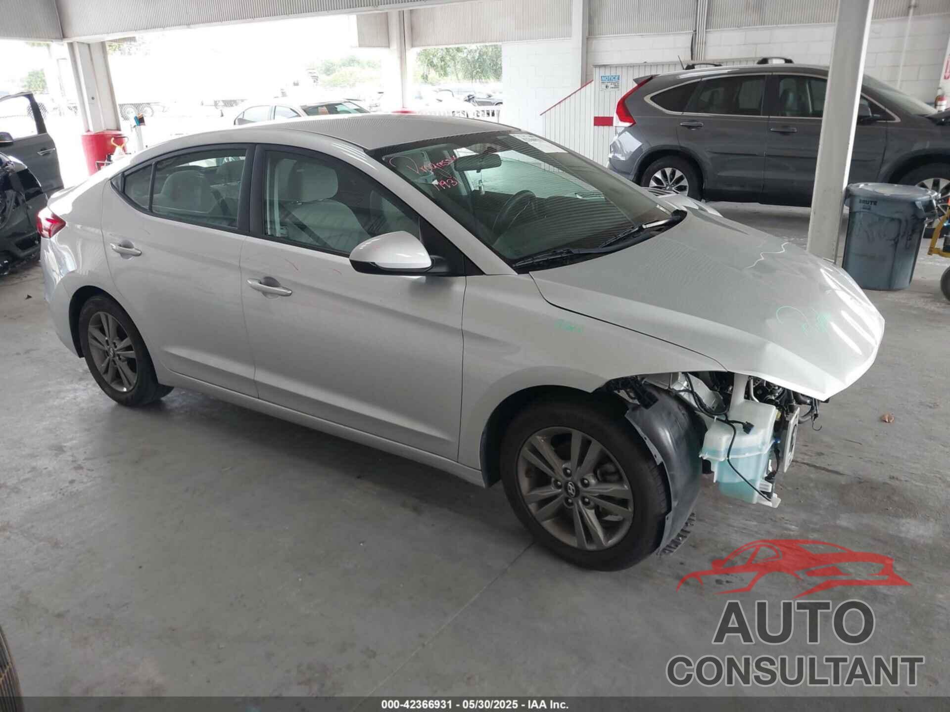 HYUNDAI ELANTRA 2018 - 5NPD84LF8JH236403
