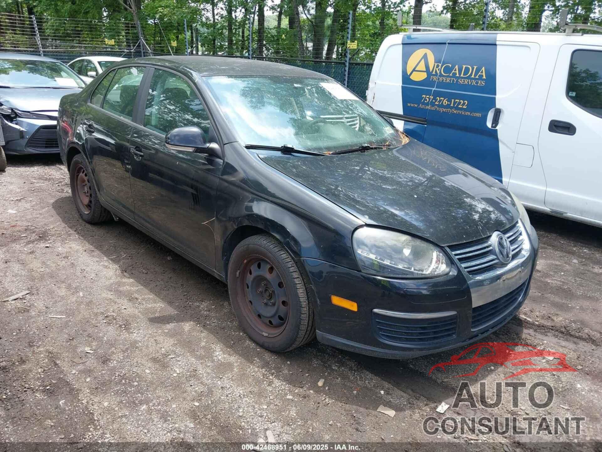 VOLKSWAGEN JETTA 2009 - 3VWJZ71K19M053025