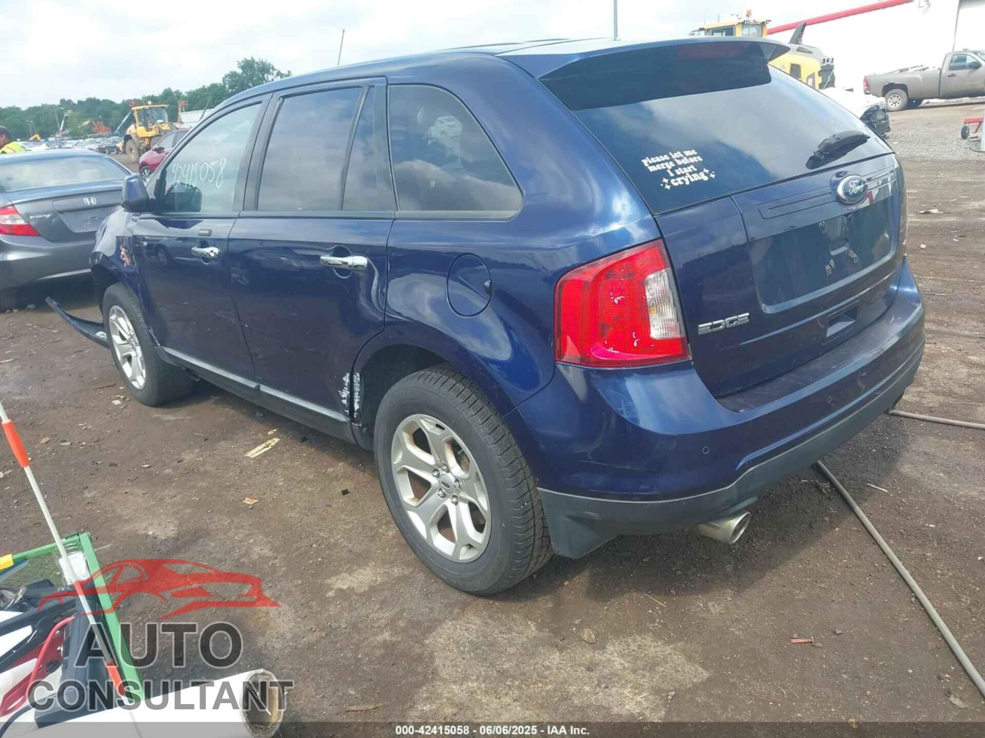 FORD EDGE 2011 - 2FMDK3JC9BBA00551