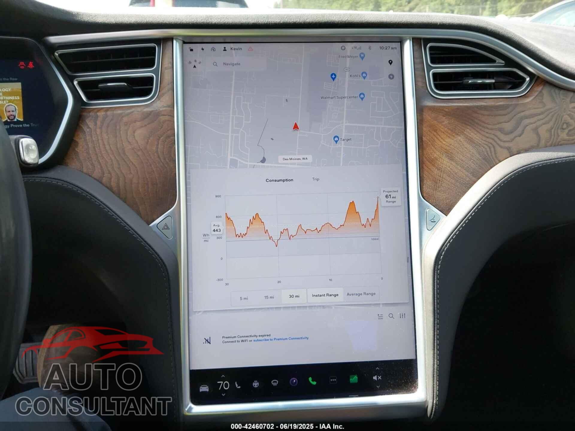 TESLA MODEL S 2017 - 5YJSA1E27HF202563