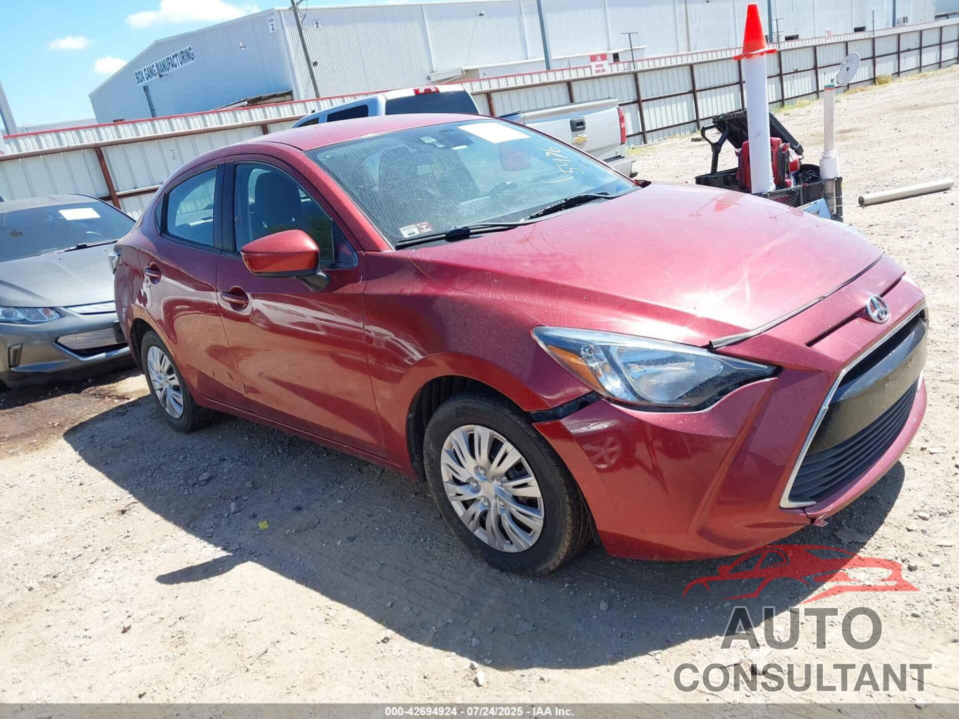TOYOTA YARIS IA 2018 - 3MYDLBYV4JY315476
