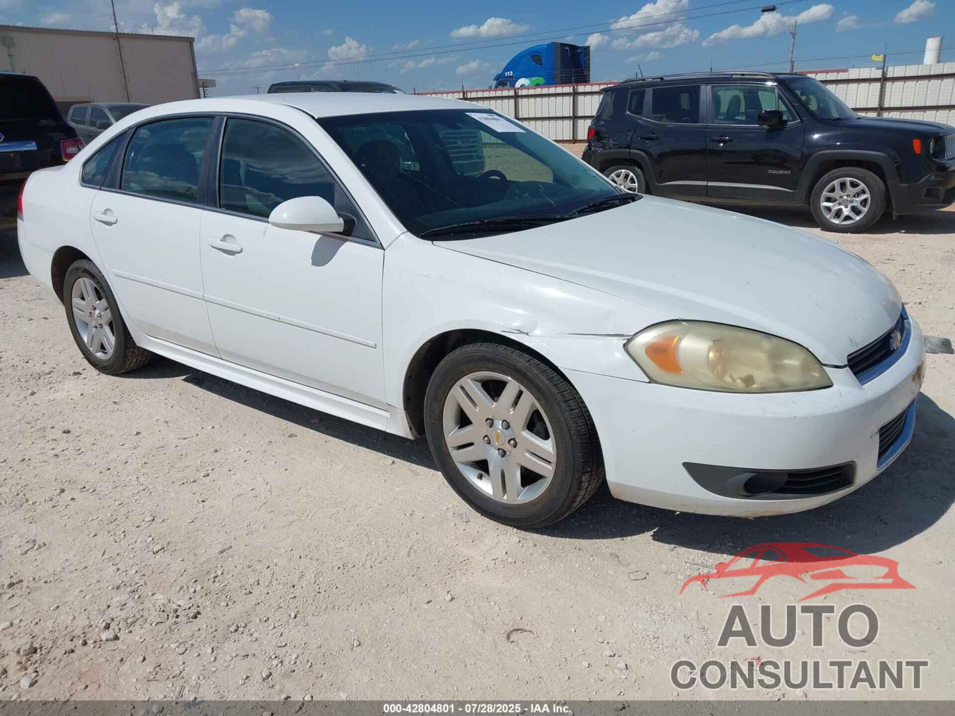 CHEVROLET IMPALA 2011 - 2G1WG5EKXB1195425