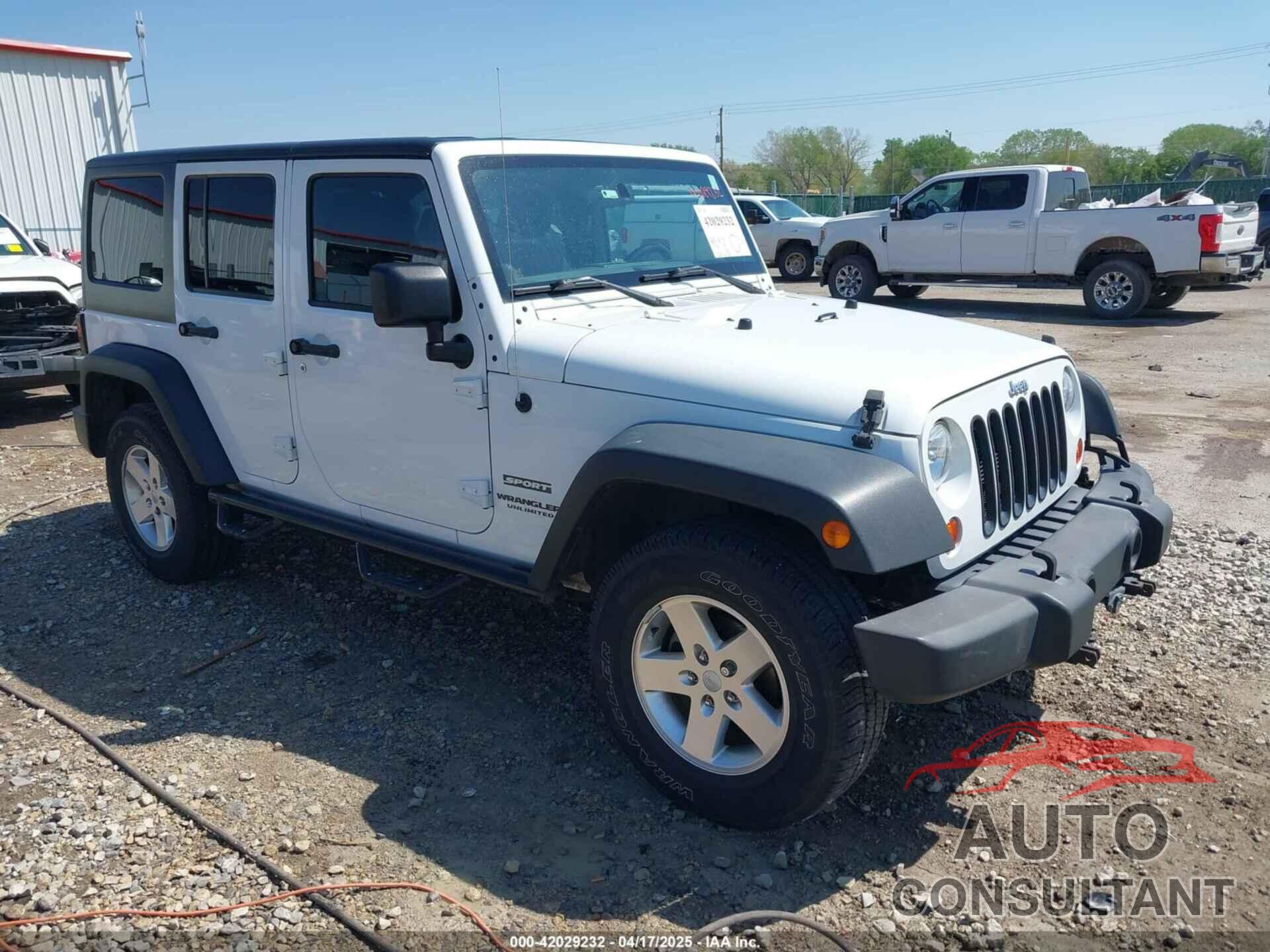 JEEP WRANGLER UNLIMITED 2013 - 1C4BJWDG3DL513912
