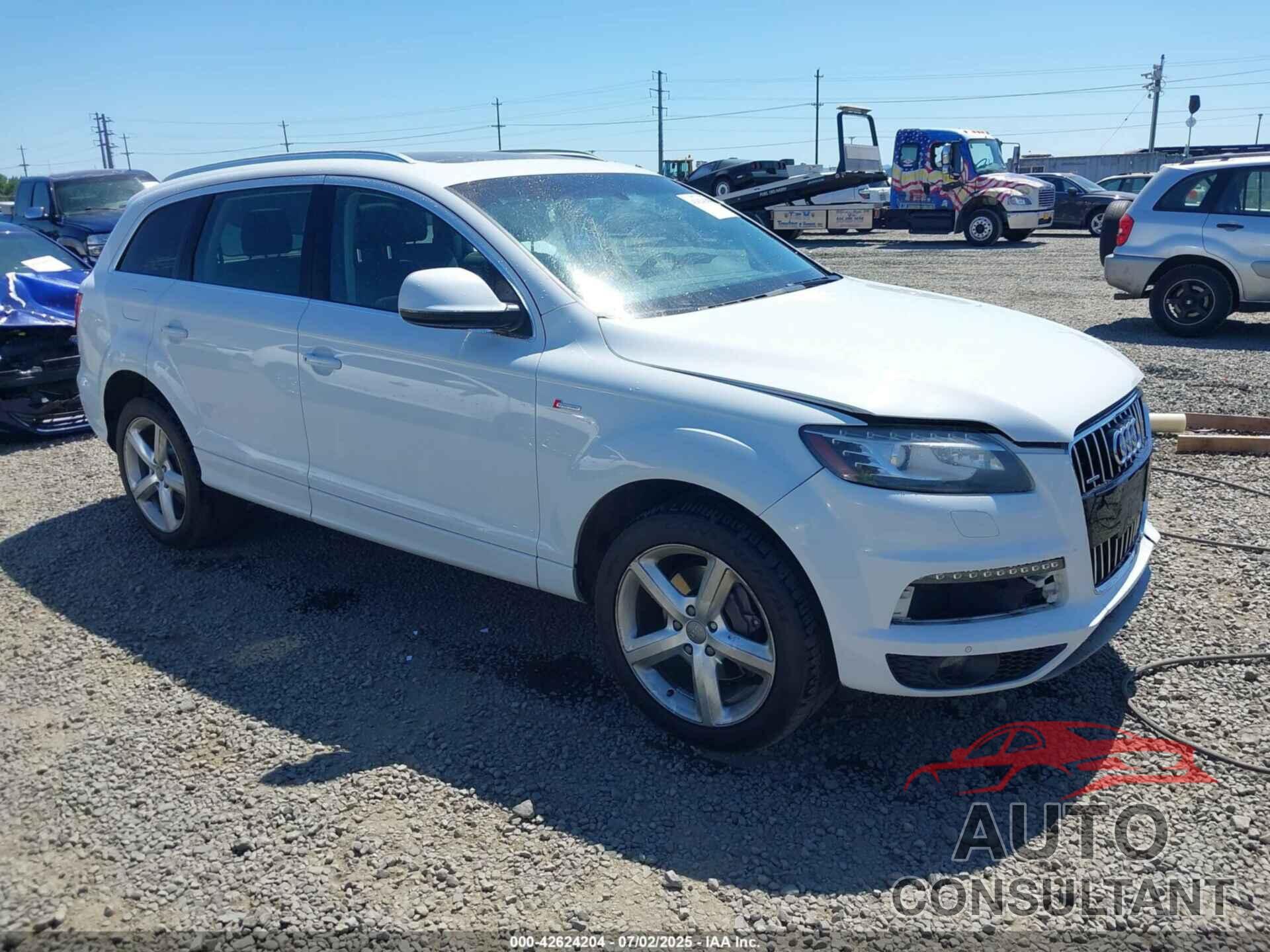 AUDI Q7 2013 - WA1DGAFE3DD002811