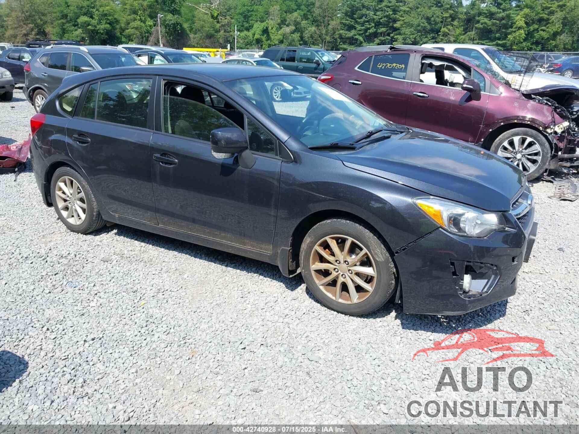 SUBARU IMPREZA 2013 - JF1GPAC66D2896286