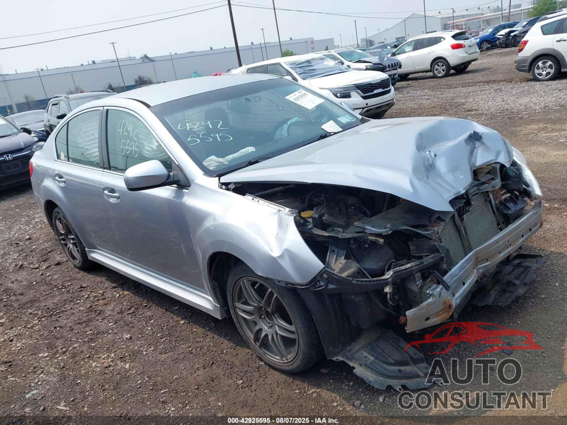 SUBARU LEGACY 2013 - 4S3BMBC60D3037708