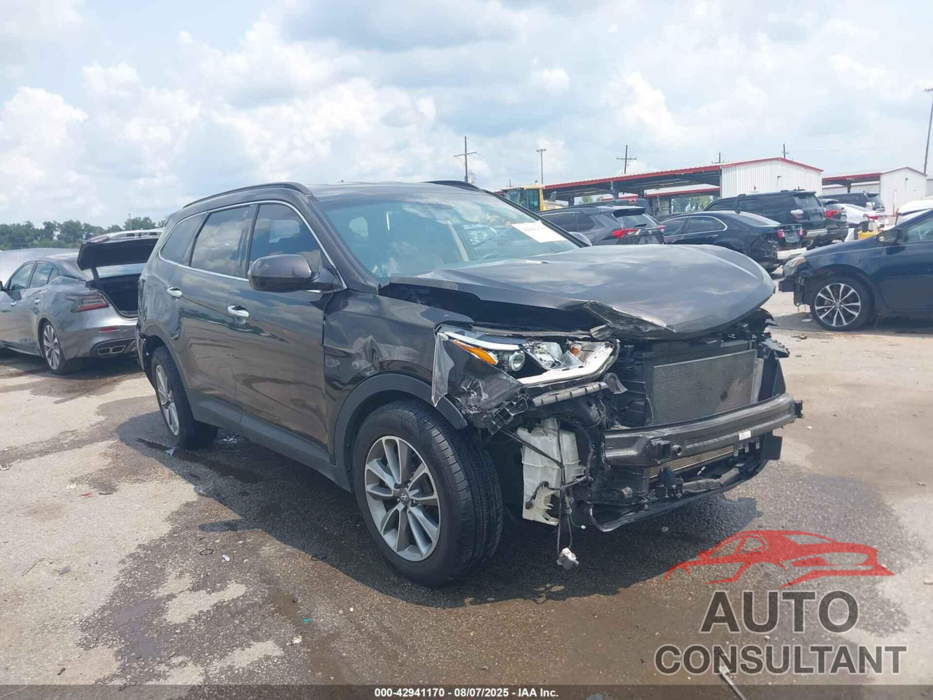 HYUNDAI SANTA FE 2017 - KM8SM4HF0HU204942