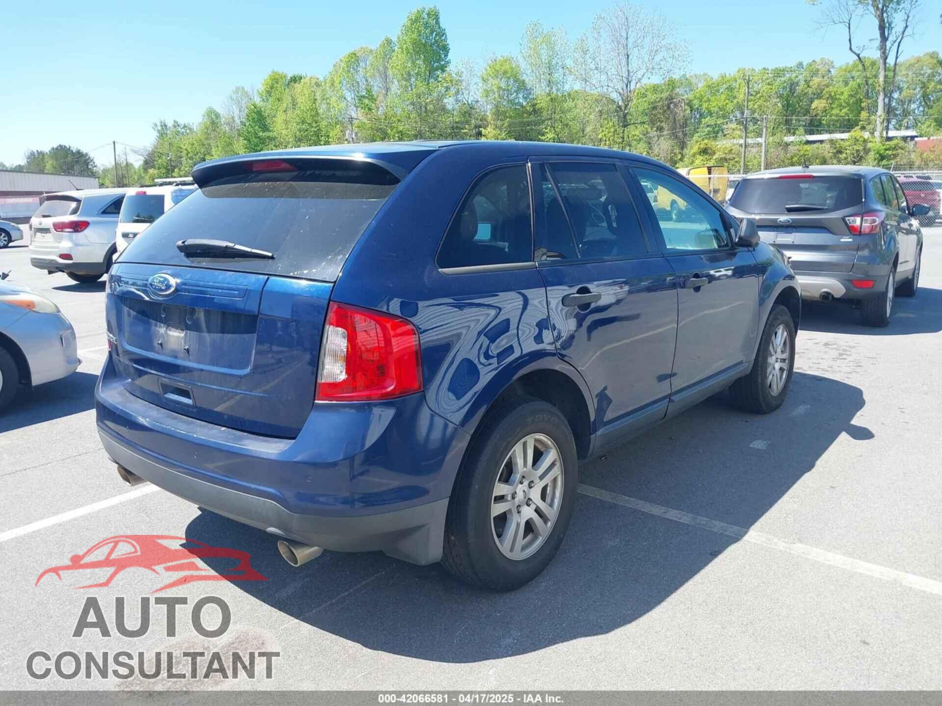 FORD EDGE 2012 - 2FMDK3GCXCBA41943