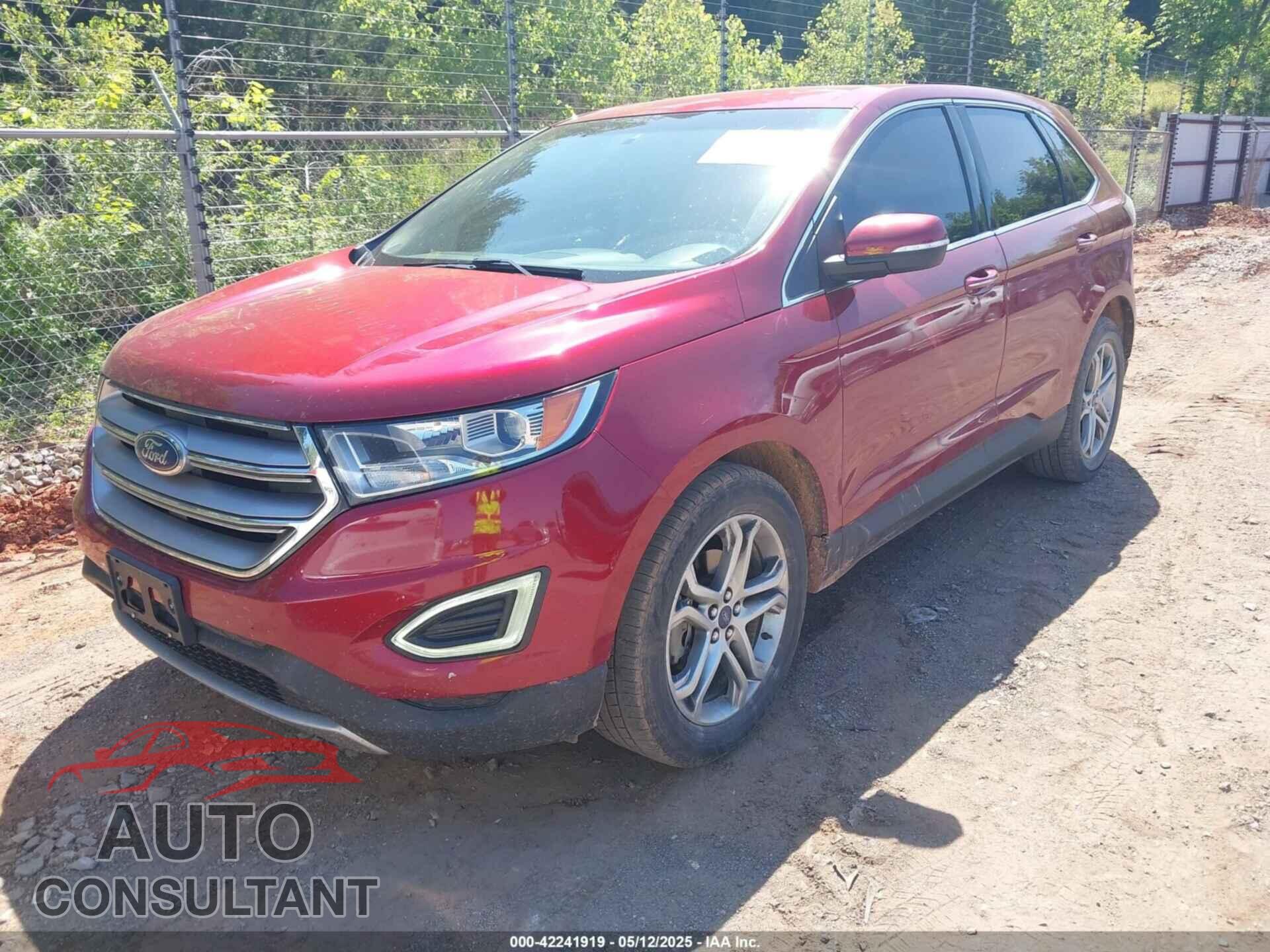 FORD EDGE 2015 - 2FMTK3K97FBB06890