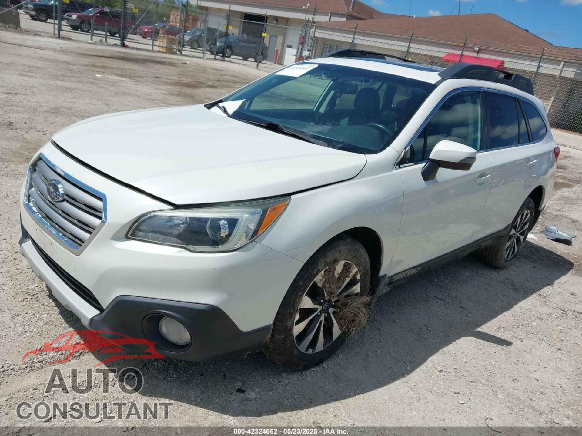 SUBARU OUTBACK 2015 - 4S4BSENC5F3312546