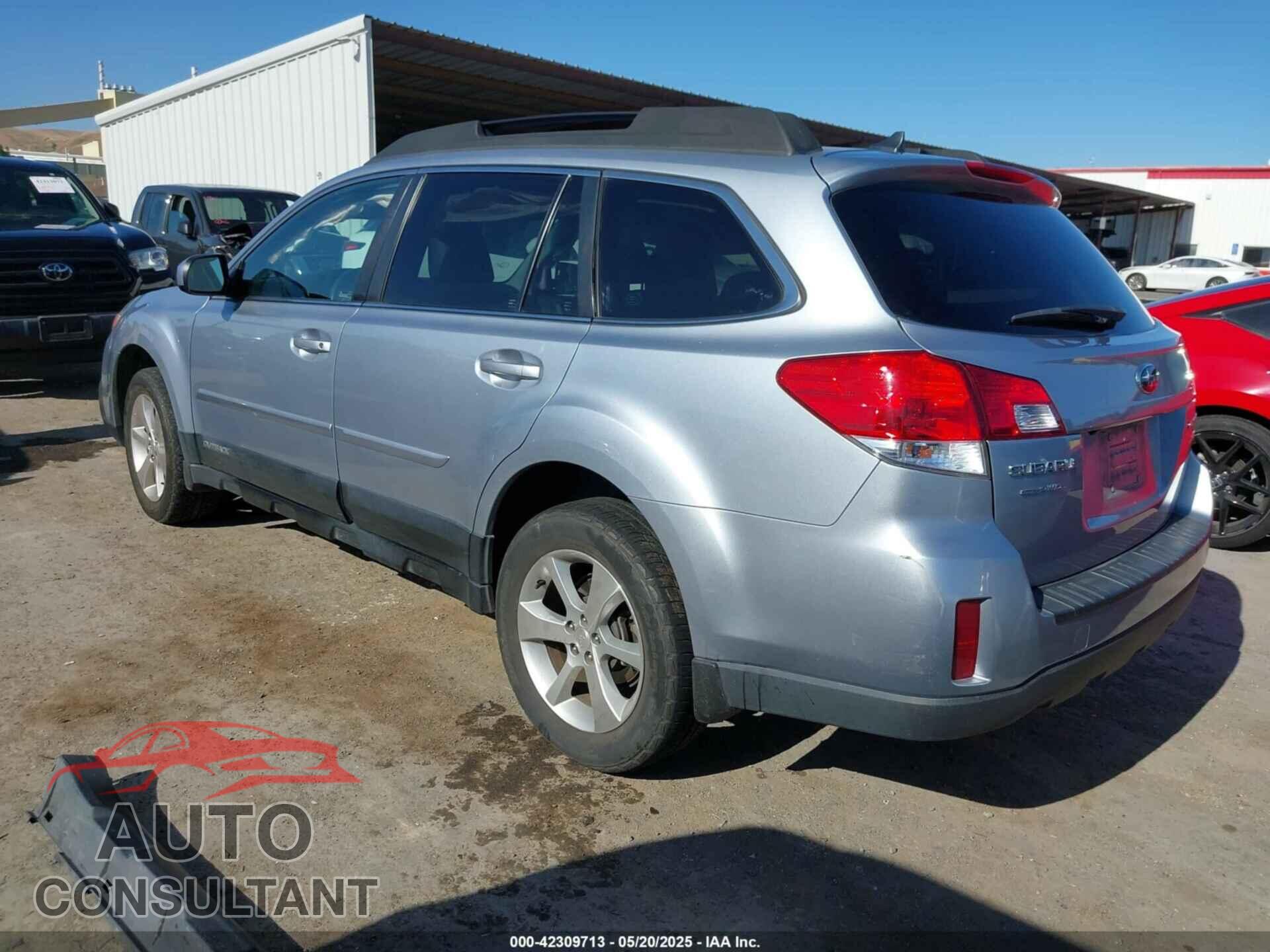 SUBARU OUTBACK 2014 - 4S4BRBLC6E3201547