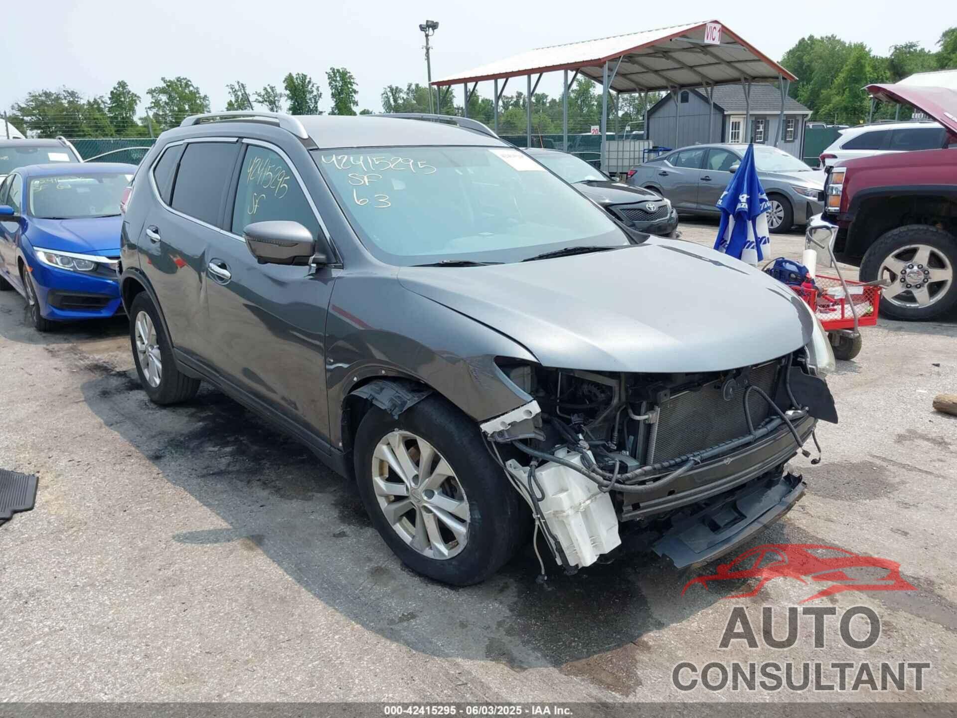 NISSAN ROGUE 2016 - 5N1AT2MM7GC744753