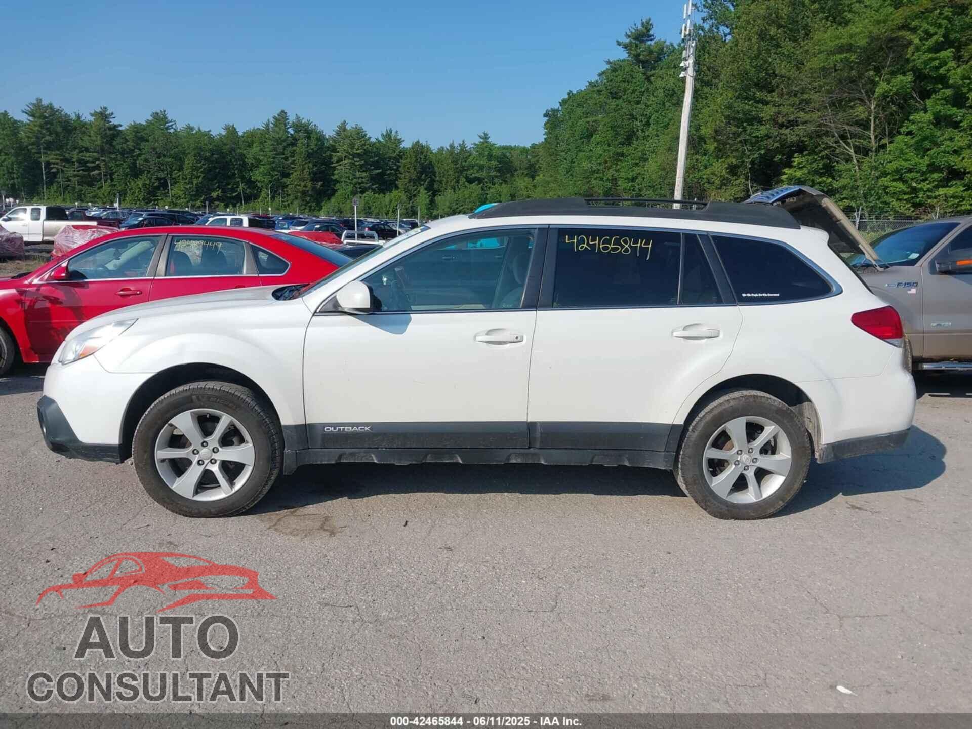 SUBARU OUTBACK 2014 - 4S4BRCDC2E3315520