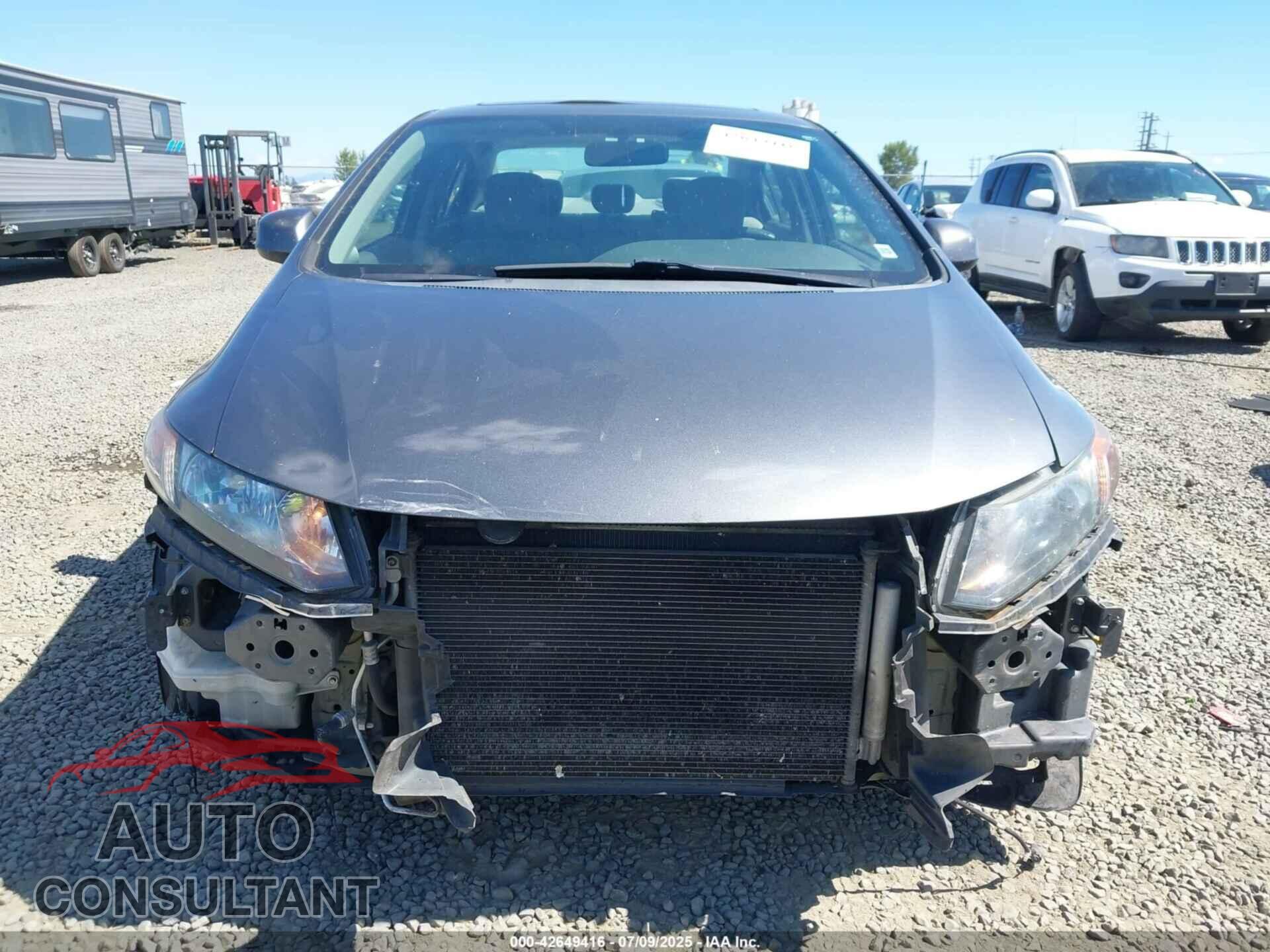HONDA CIVIC 2012 - 19XFB2F84CE353446