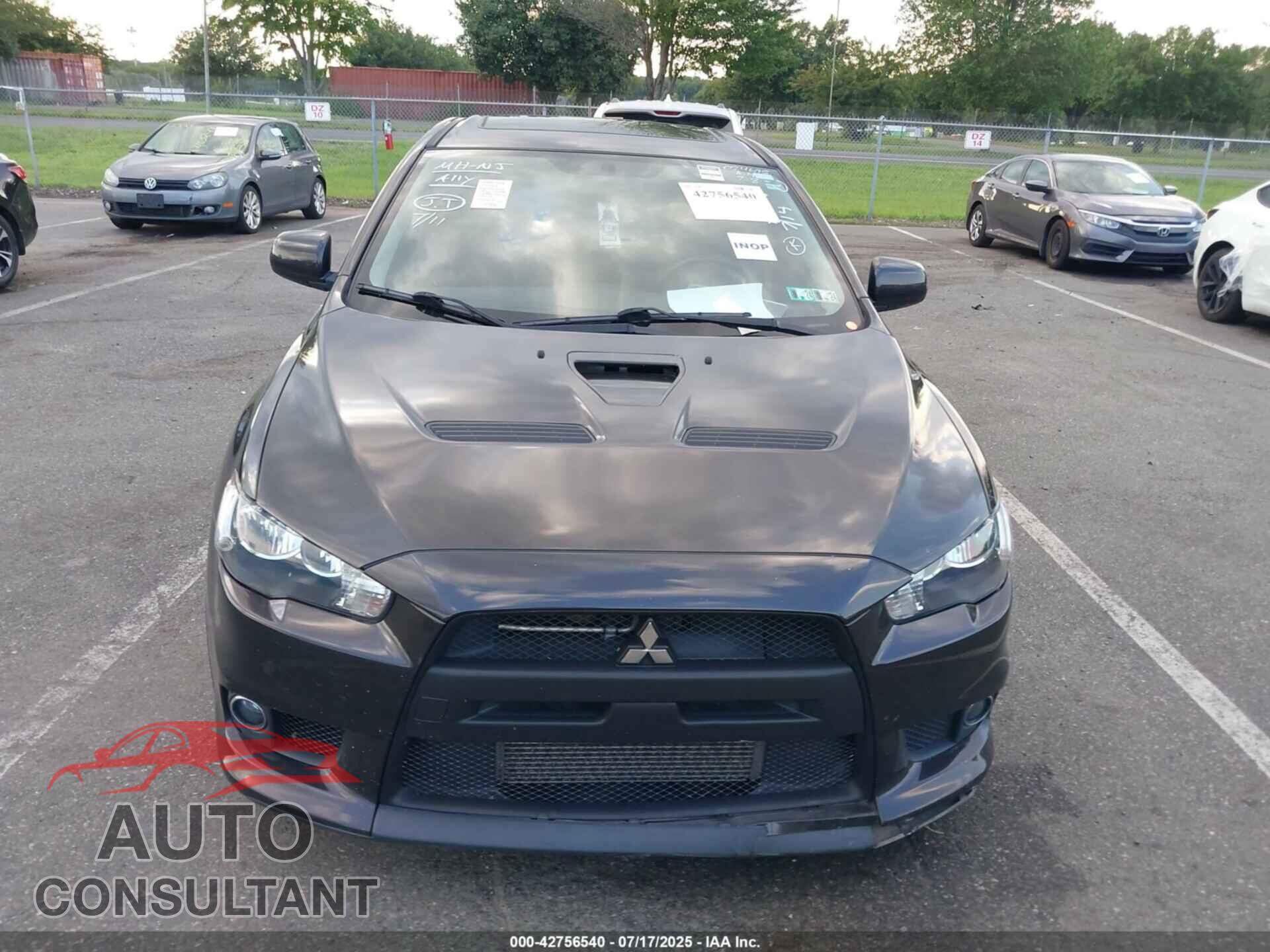 MITSUBISHI LANCER EVOLUTION 2014 - JA32W8FV4EU024695