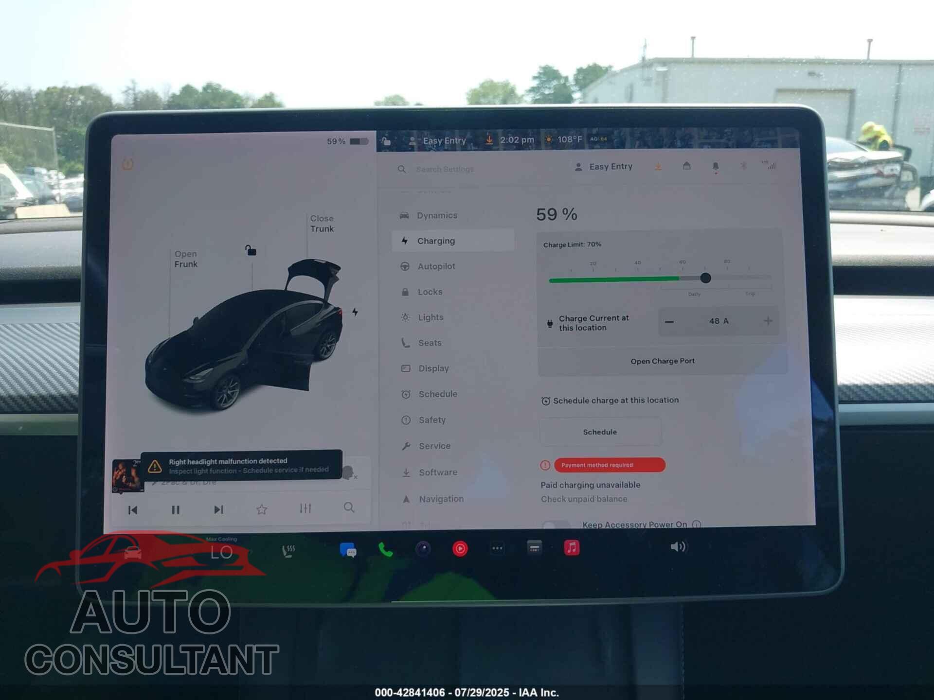 TESLA MODEL 3 2021 - 5YJ3E1EB3MF019731