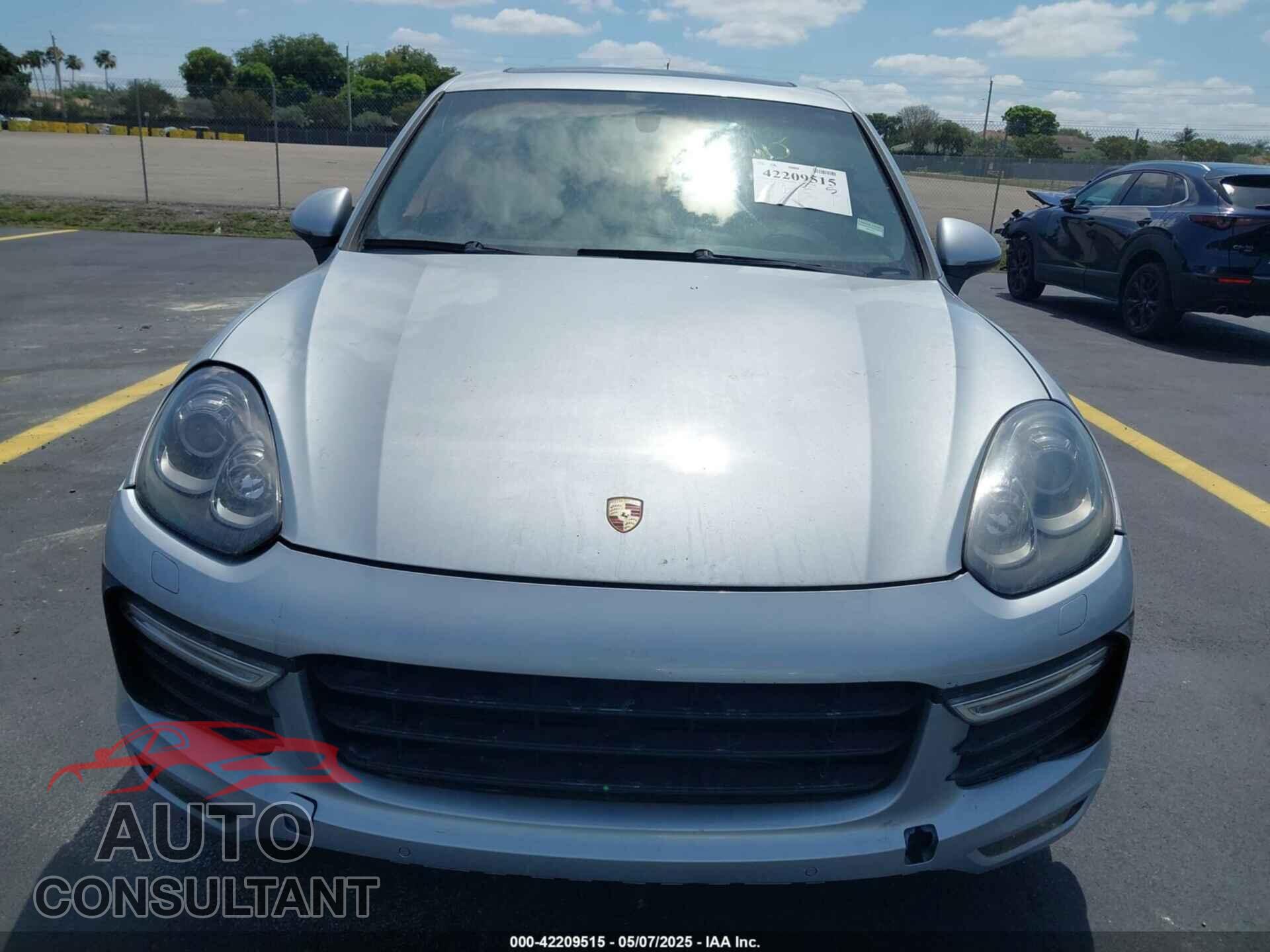 PORSCHE CAYENNE 2016 - WP1AD2A27GLA76018
