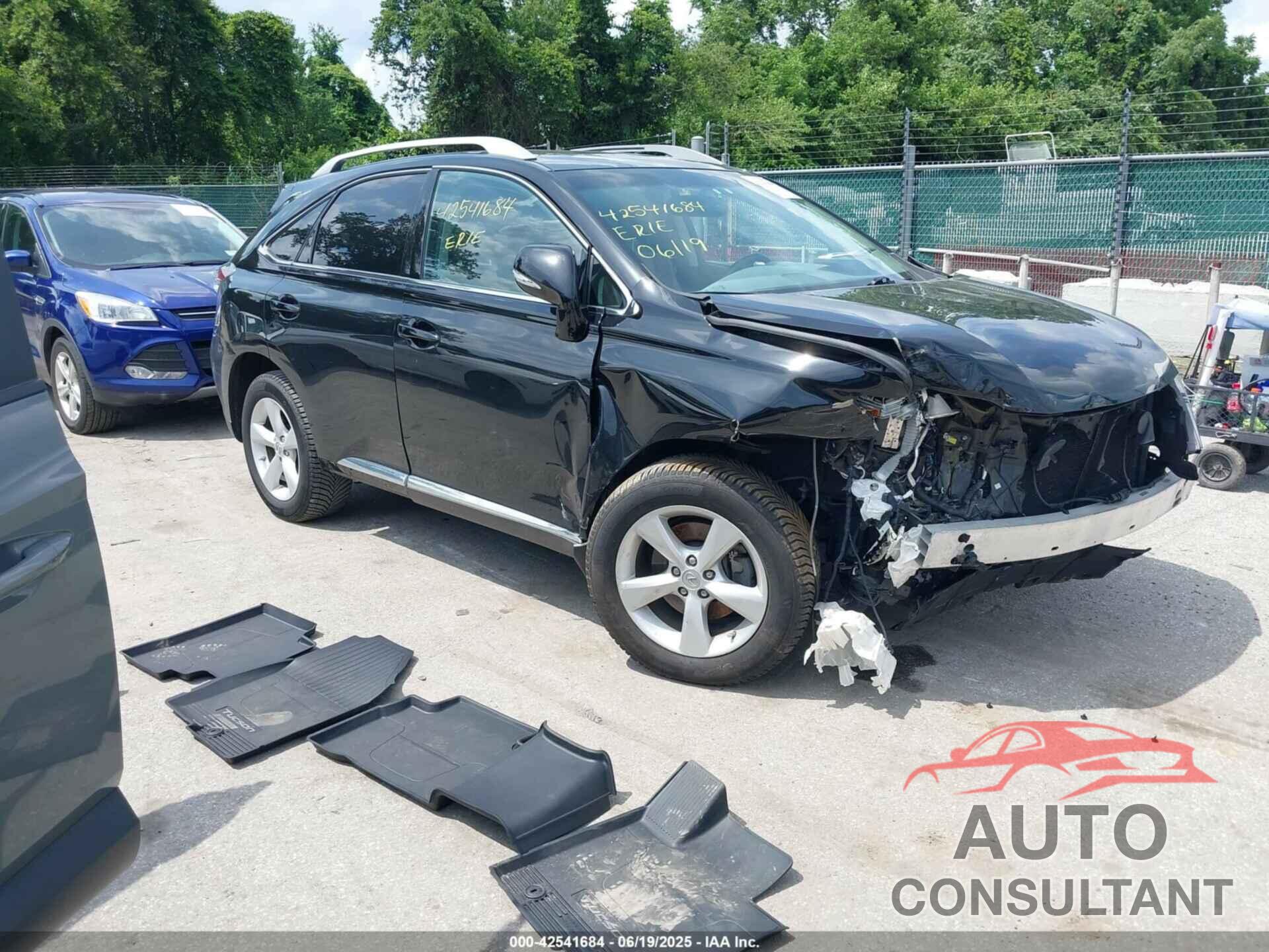 LEXUS RX 350 2015 - 2T2BK1BA8FC270277