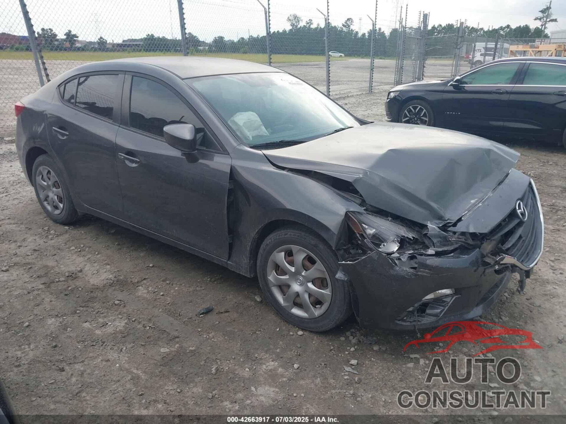 MAZDA MAZDA3 2014 - JM1BM1U74E1179994