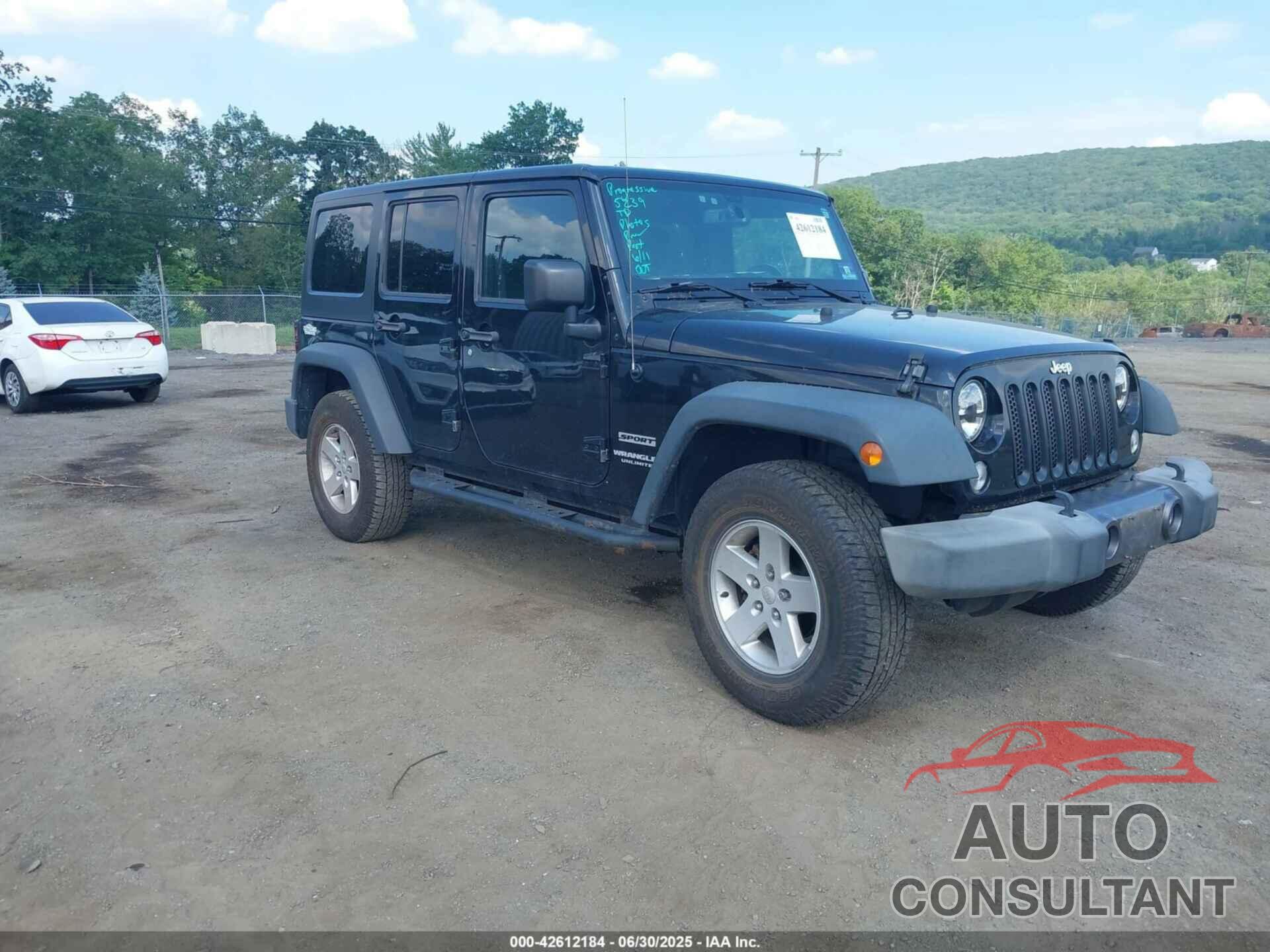 JEEP WRANGLER UNLIMITED 2015 - 1C4BJWDG8FL760247