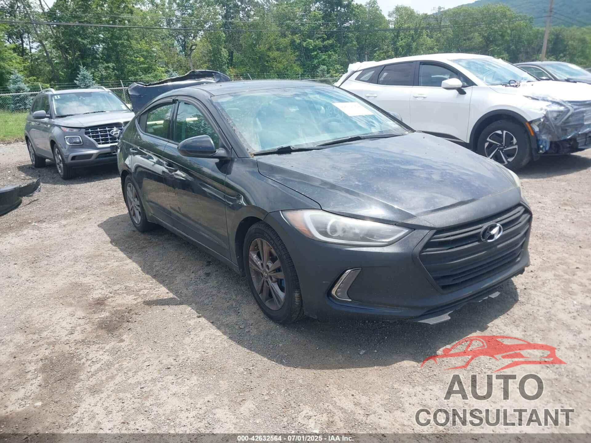 HYUNDAI ELANTRA 2017 - 5NPD84LF2HH050771