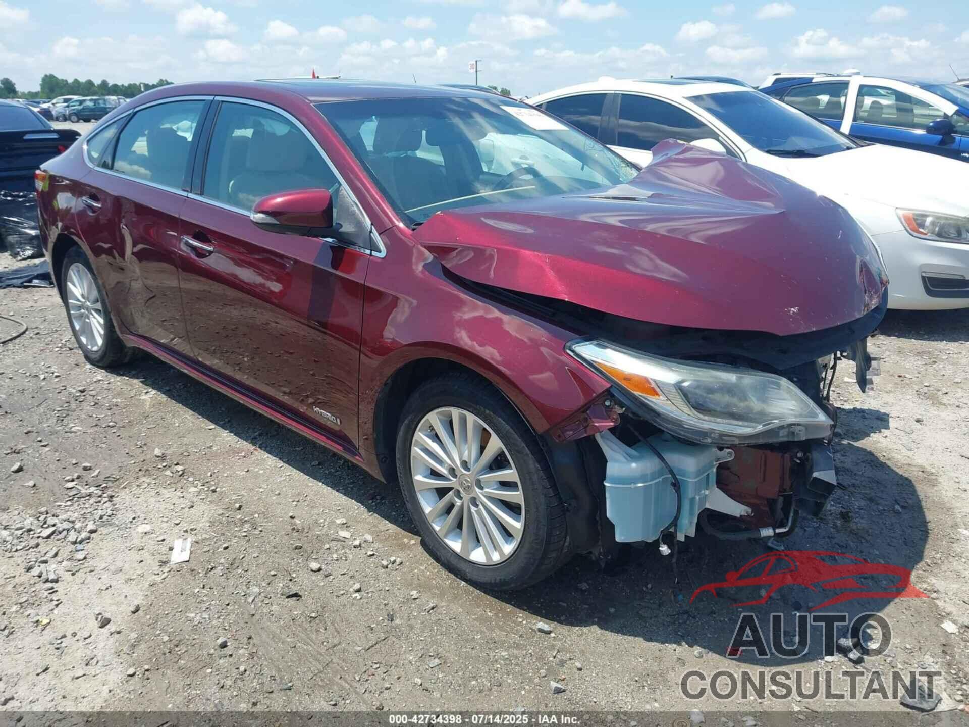 TOYOTA AVALON HYBRID 2014 - 4T1BD1EB5EU032676