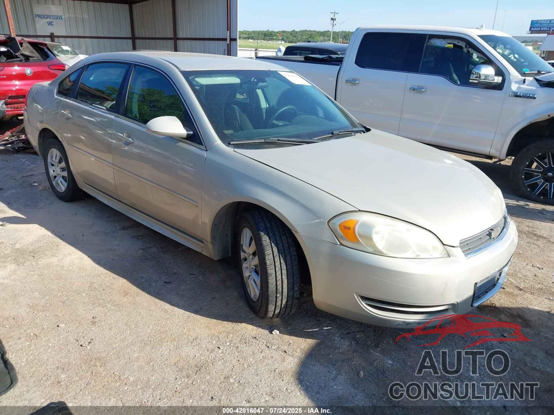 CHEVROLET IMPALA 2010 - 2G1WA5EK8A1187663