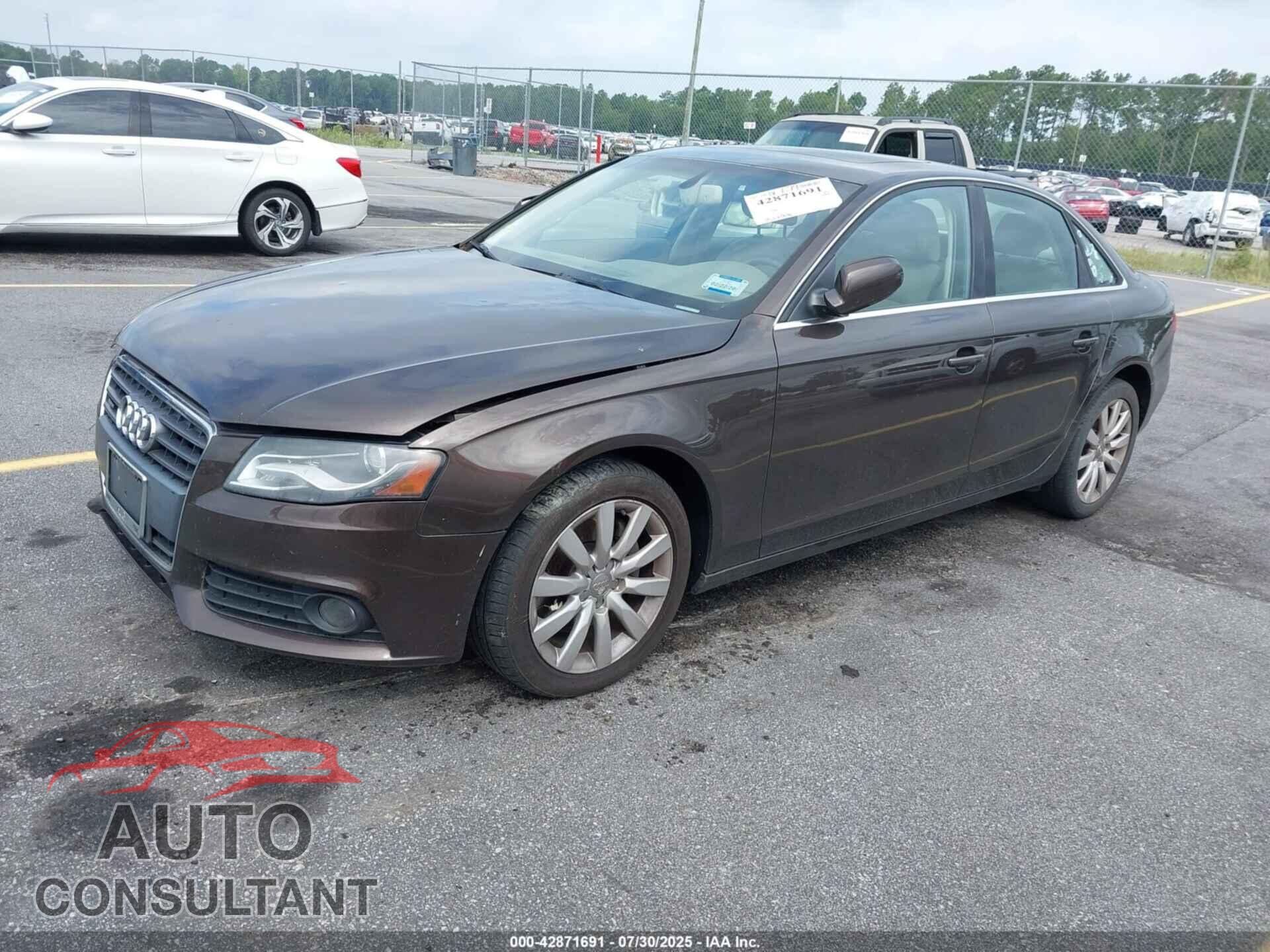 AUDI A4 2011 - WAUFFAFL4BN032937