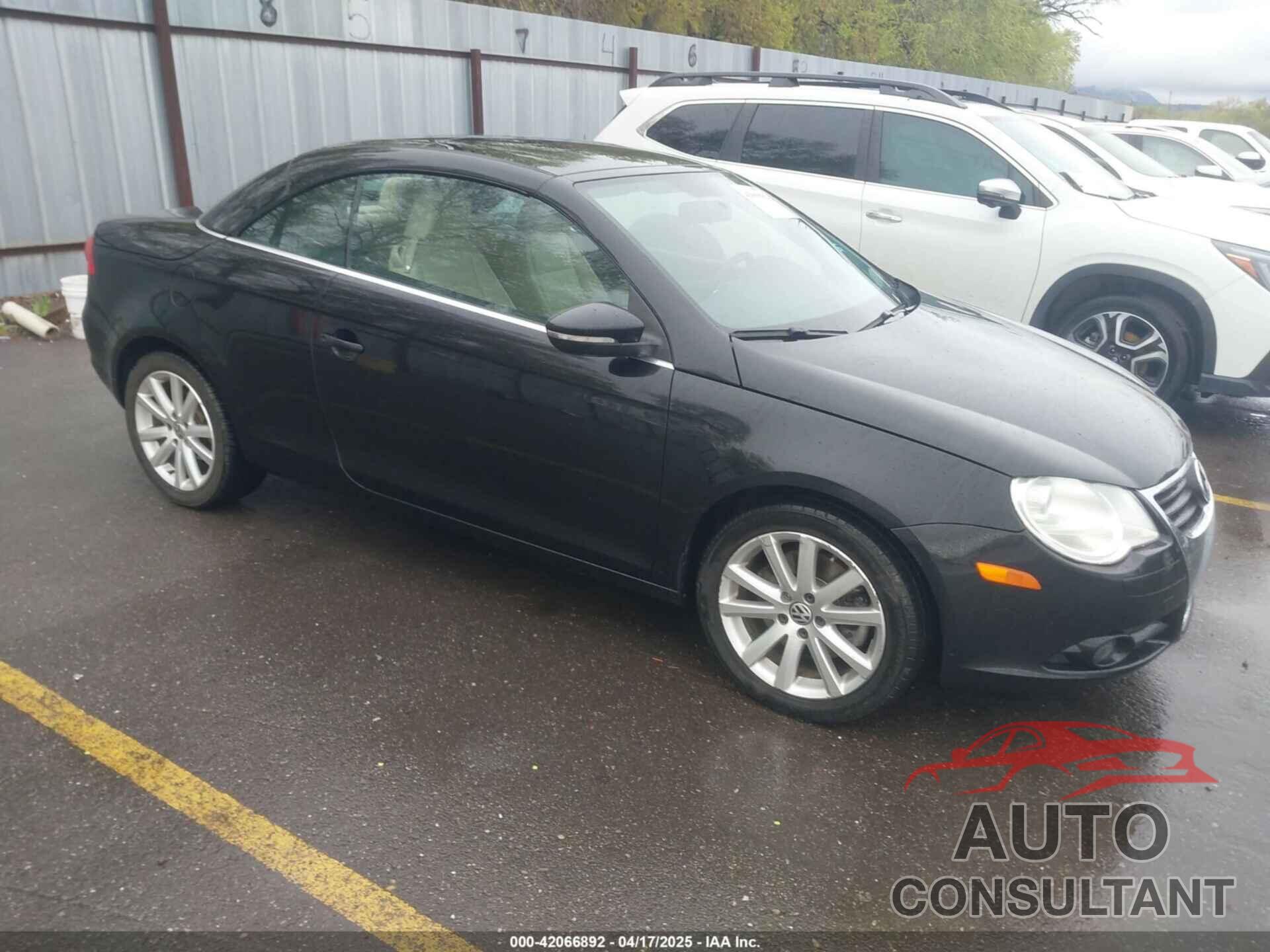 VOLKSWAGEN EOS 2010 - WVWBA7AH2AV020306