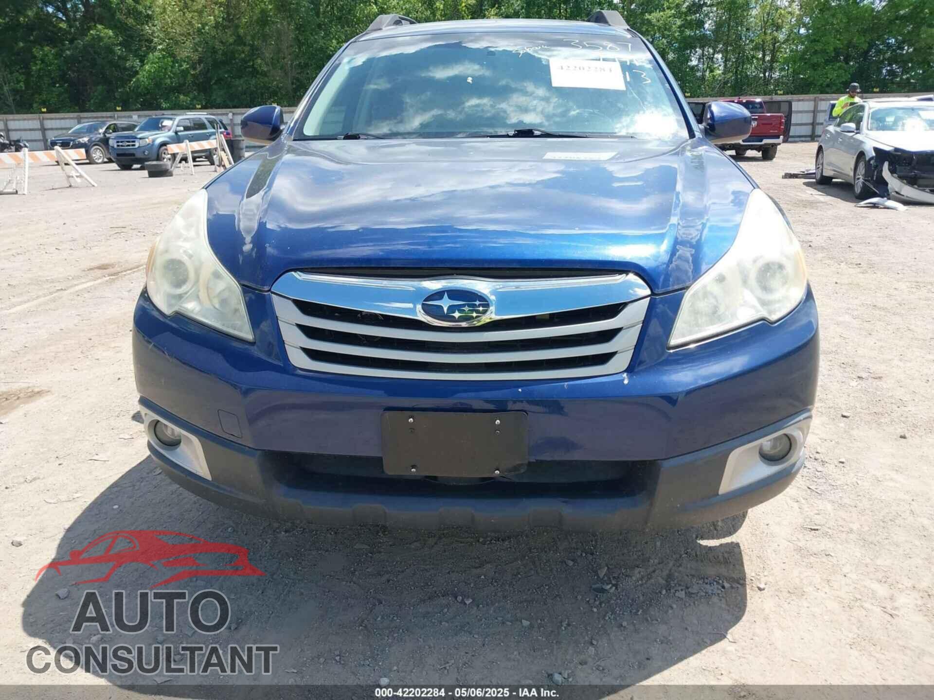 SUBARU OUTBACK 2010 - 4S4BRCCC8A3313587