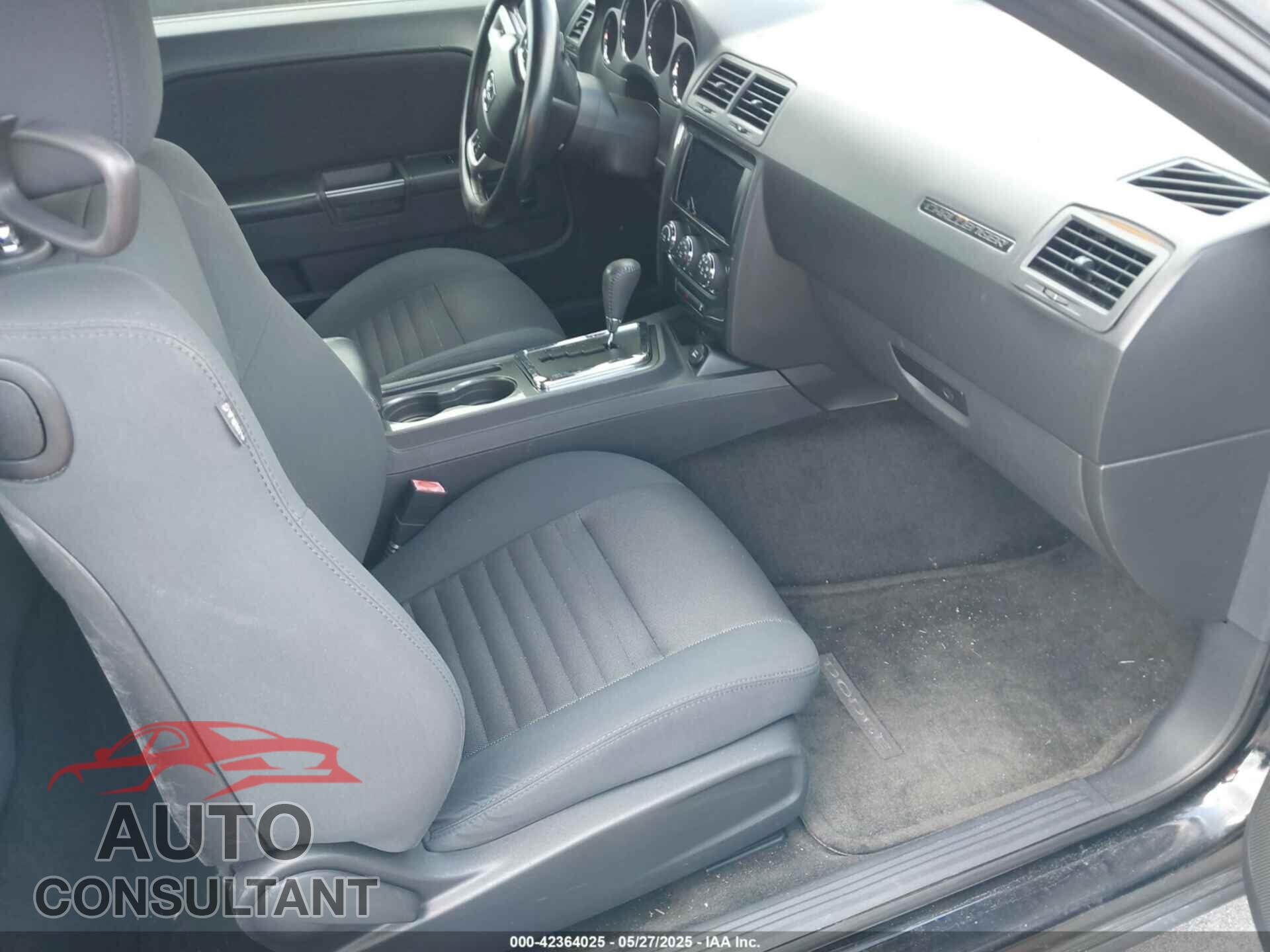 DODGE CHALLENGER 2012 - 2C3CDYAG1CH110944
