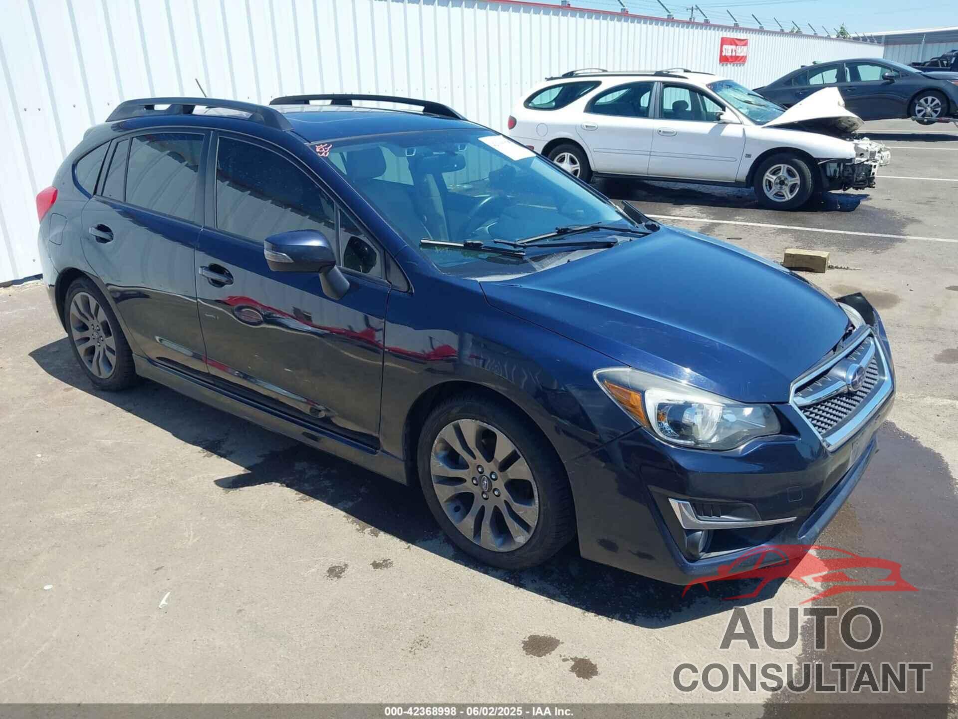 SUBARU IMPREZA 2015 - JF1GPAY6XFH239998