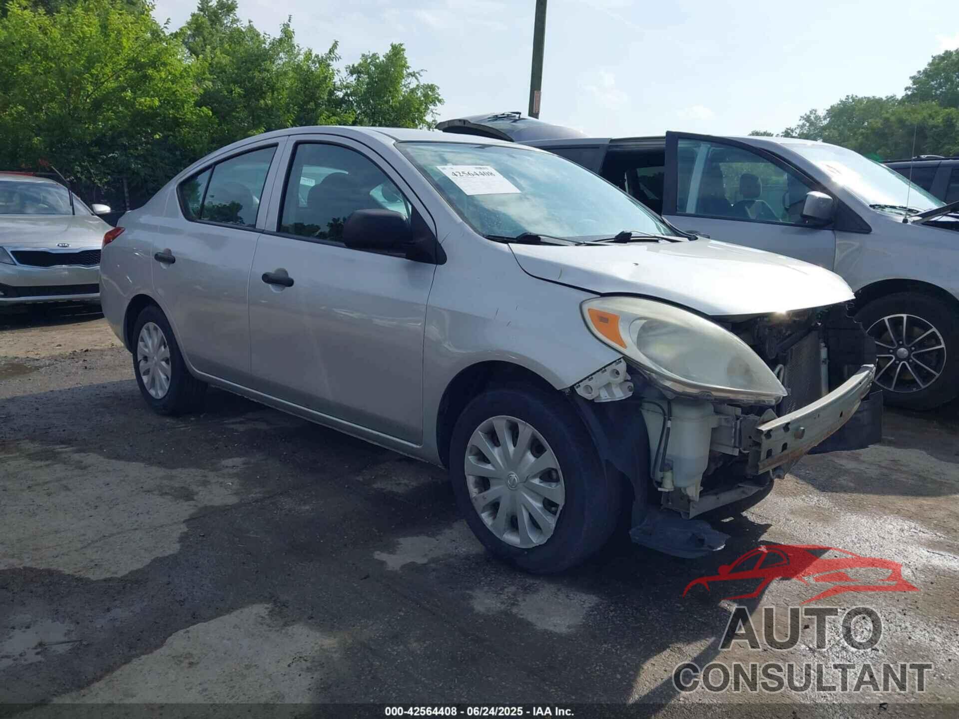 NISSAN VERSA 2012 - 3N1CN7AP2CL857000