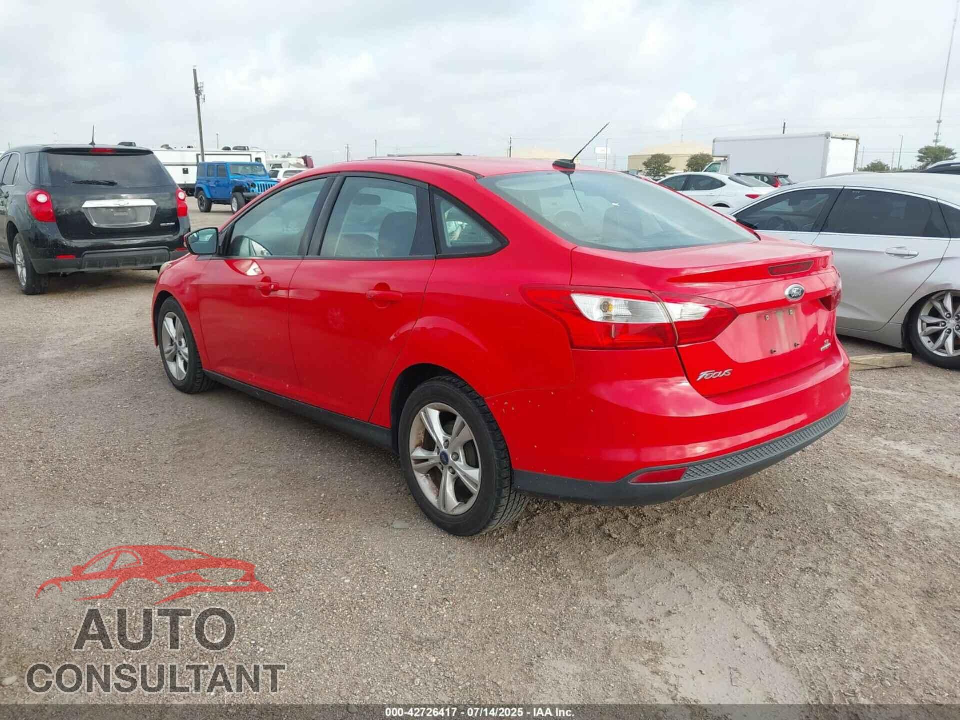 FORD FOCUS 2014 - 1FADP3F22EL392806