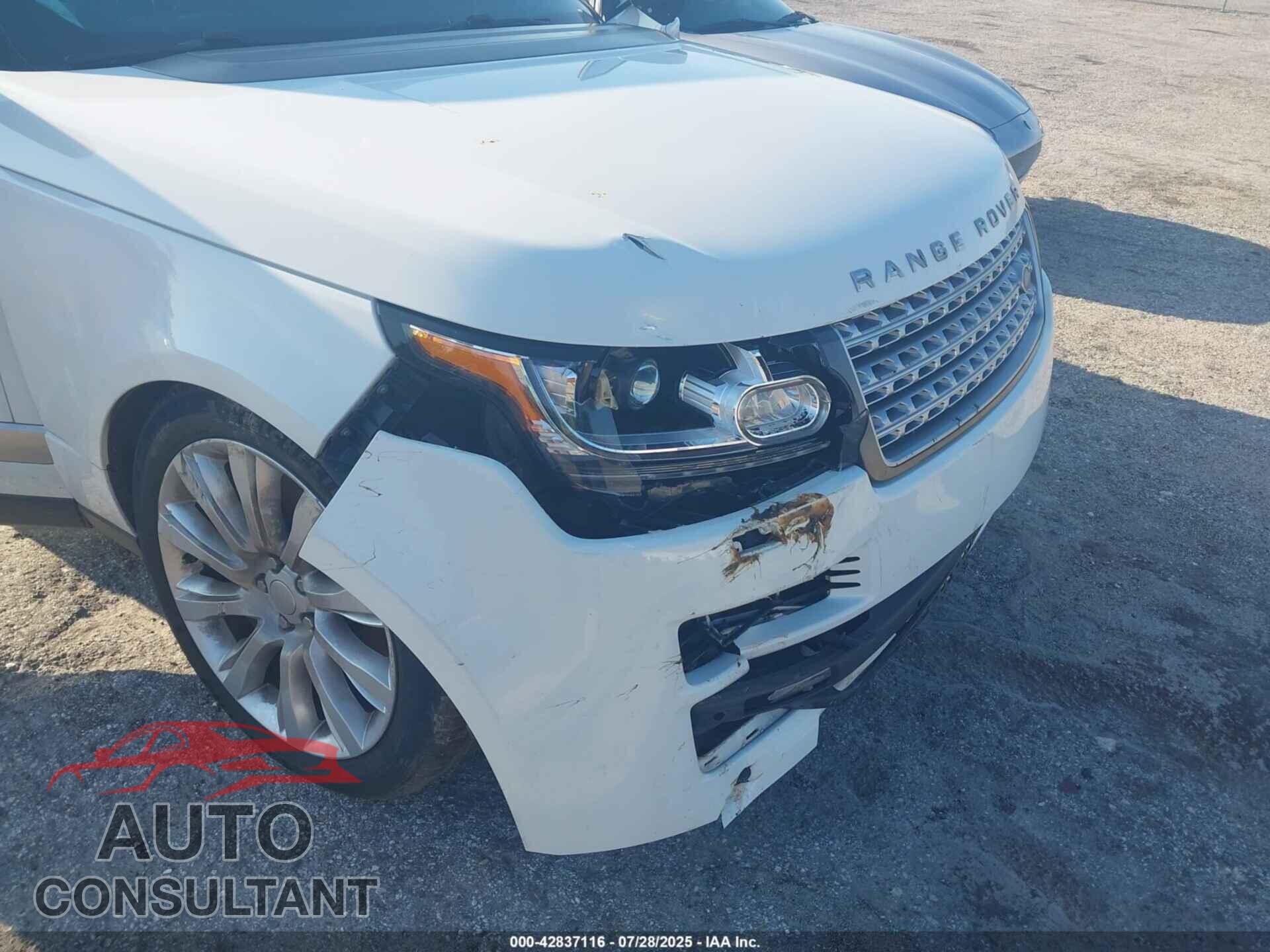 LAND ROVER RANGE ROVER 2017 - SALGS2FE6HA323295