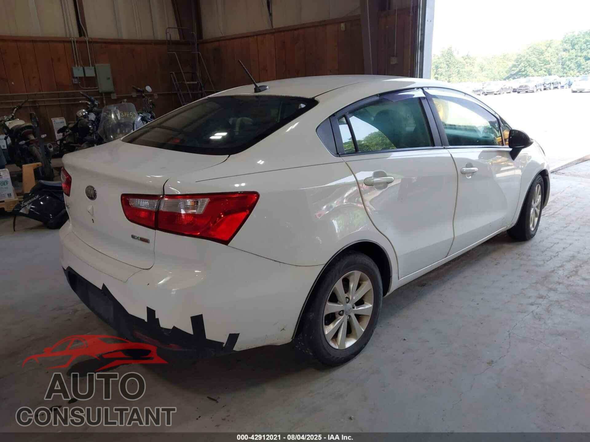 KIA RIO 2013 - KNADN4A36D6241306