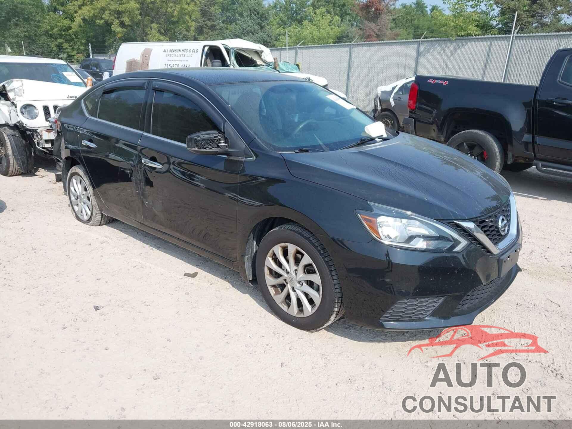 NISSAN SENTRA 2019 - 3N1AB7AP0KY445594