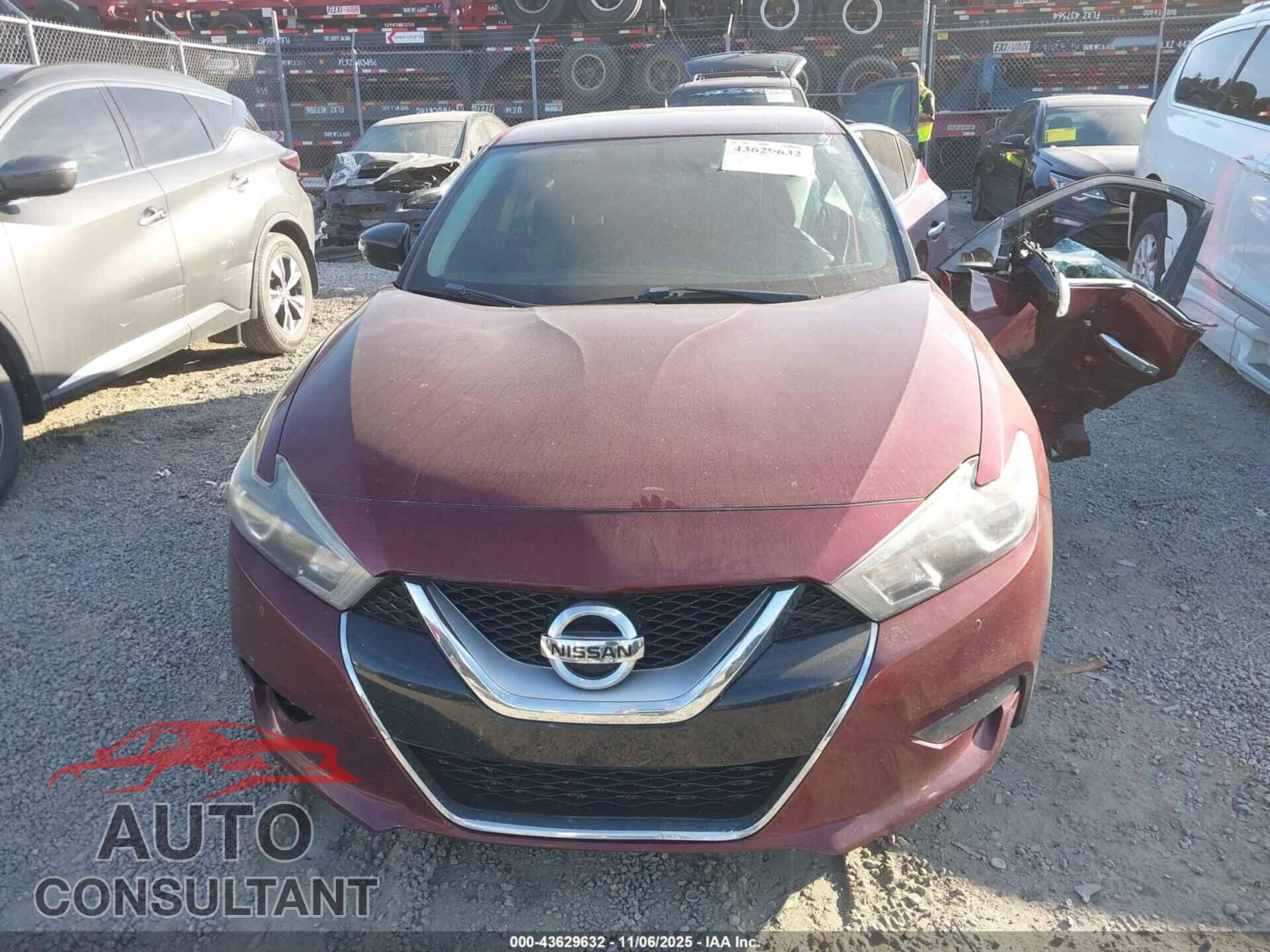 NISSAN MAXIMA 2017 - 1N4AA6AP1HC400357