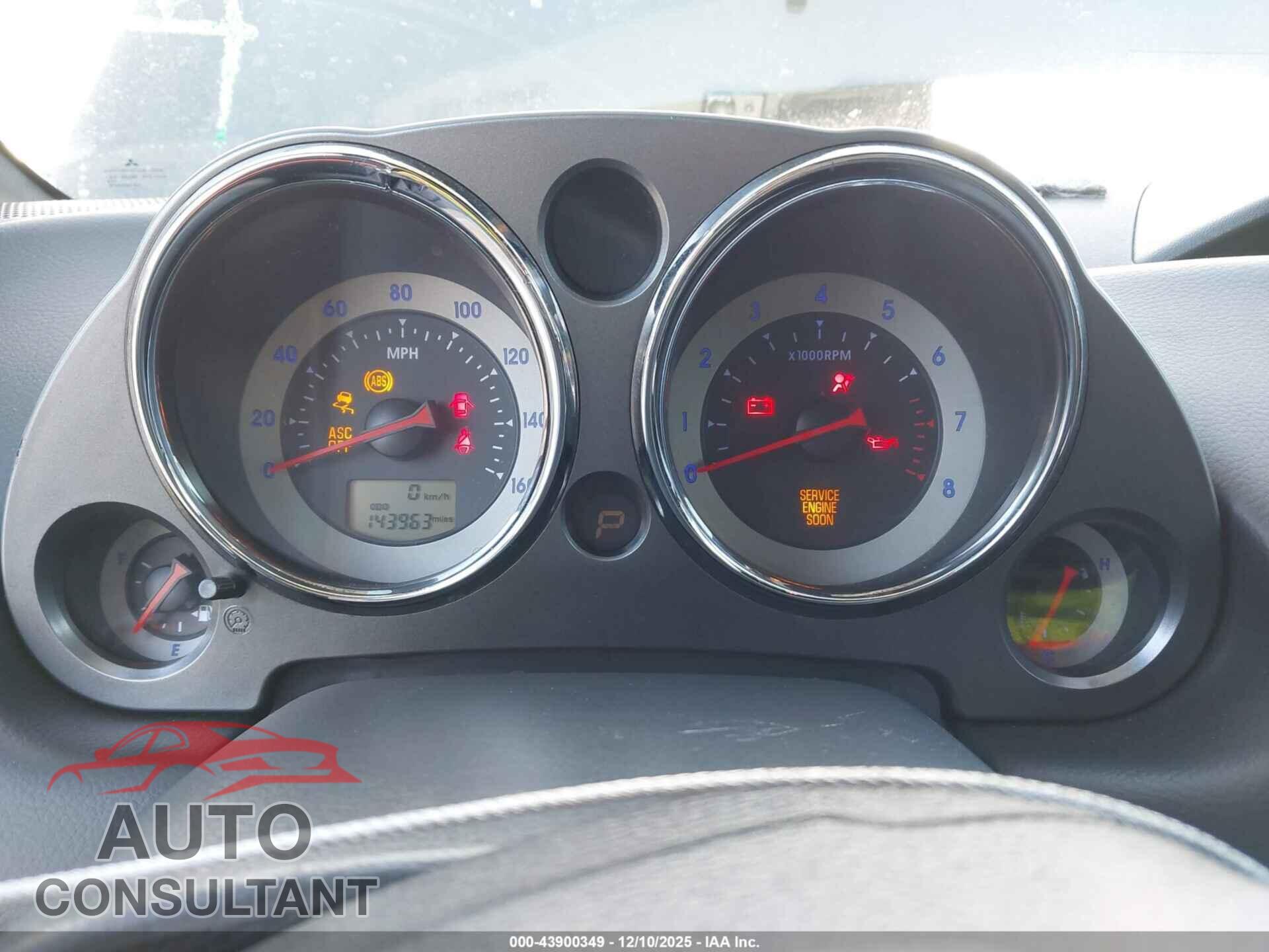 MITSUBISHI ECLIPSE SPYDER 2012 - 4A37L2EF8CE003540