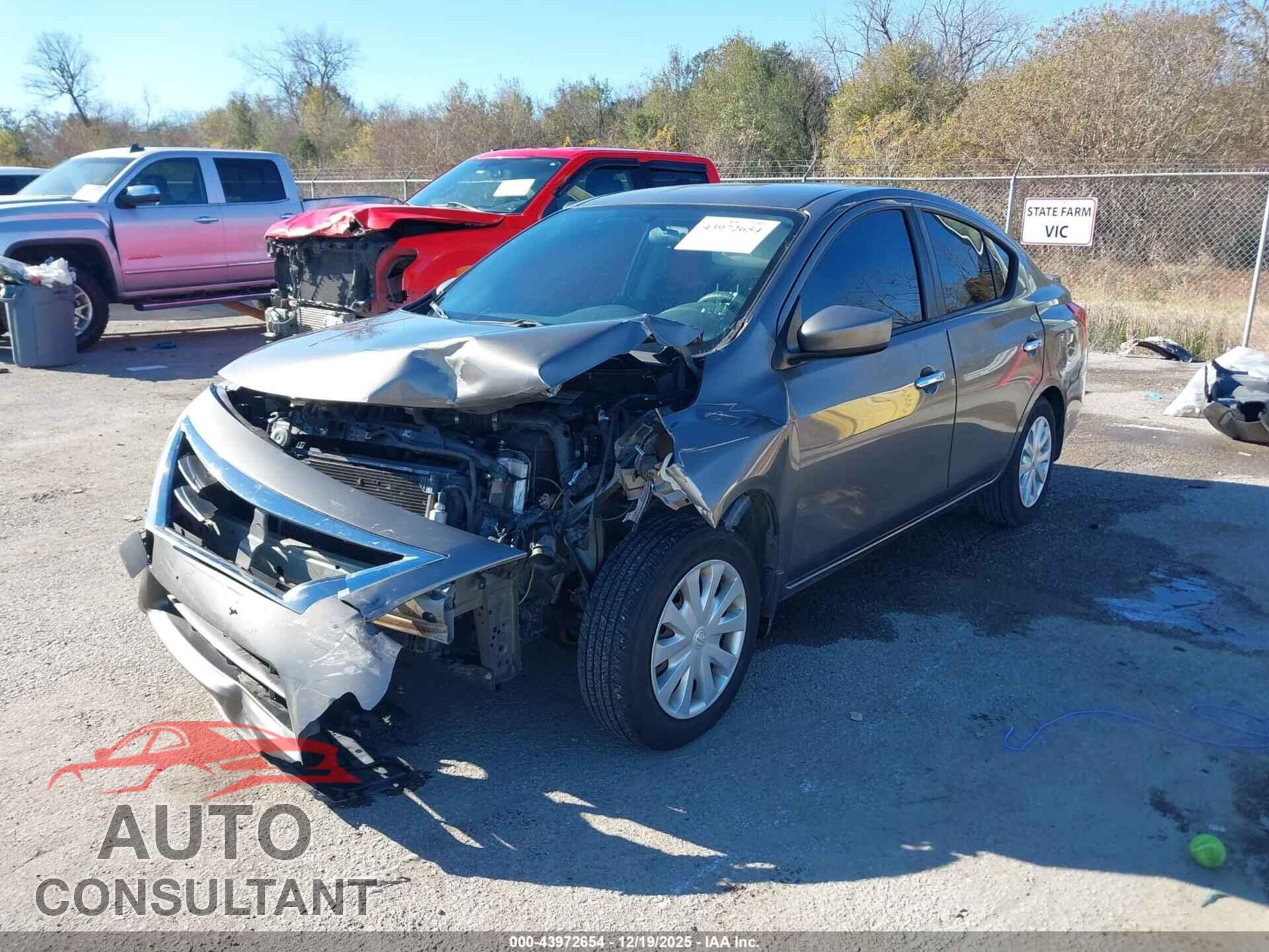 NISSAN VERSA 2017 - 3N1CN7AP3HL810498