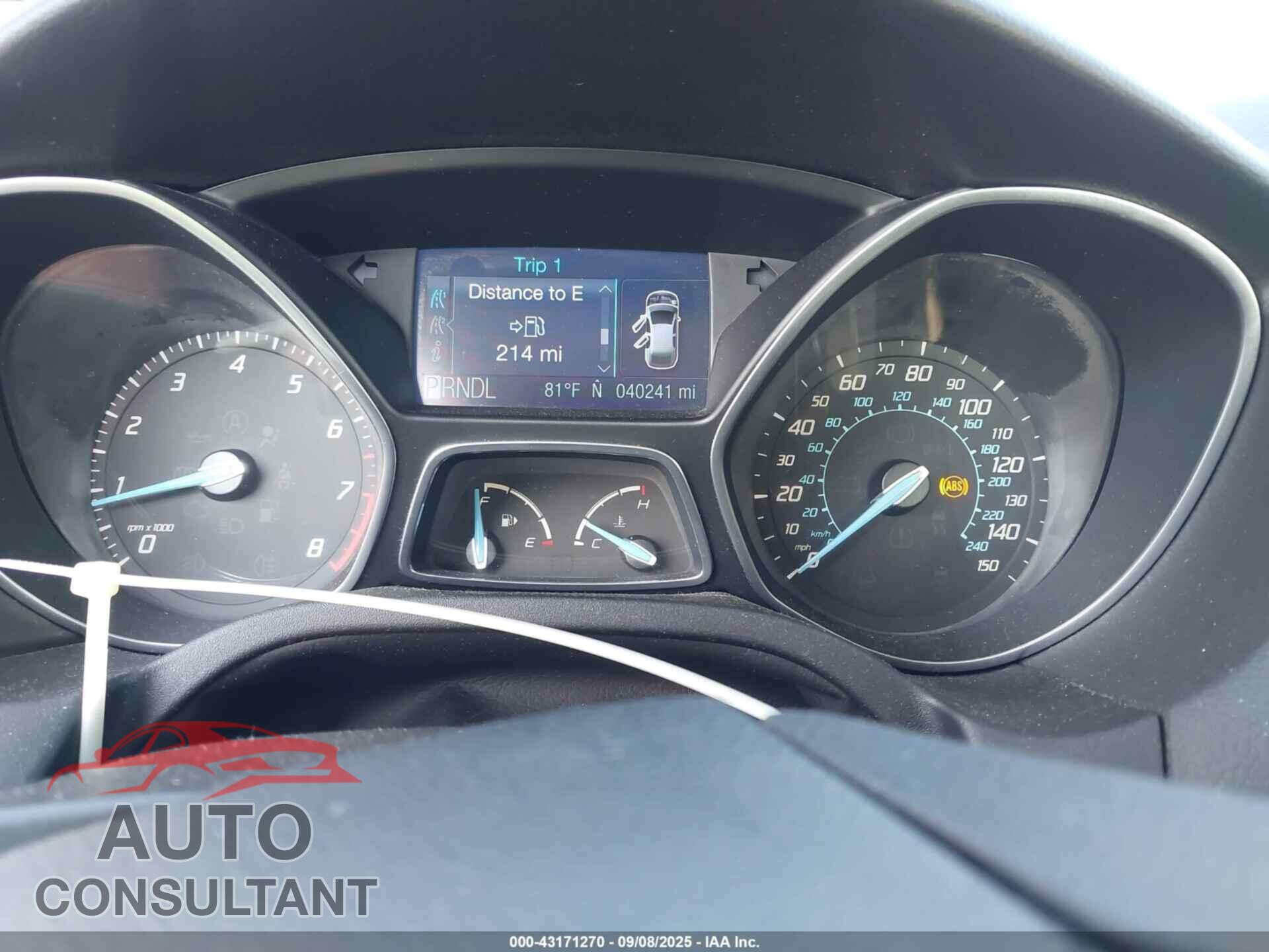 FORD FOCUS 2012 - 1FAHP3F2XCL413366