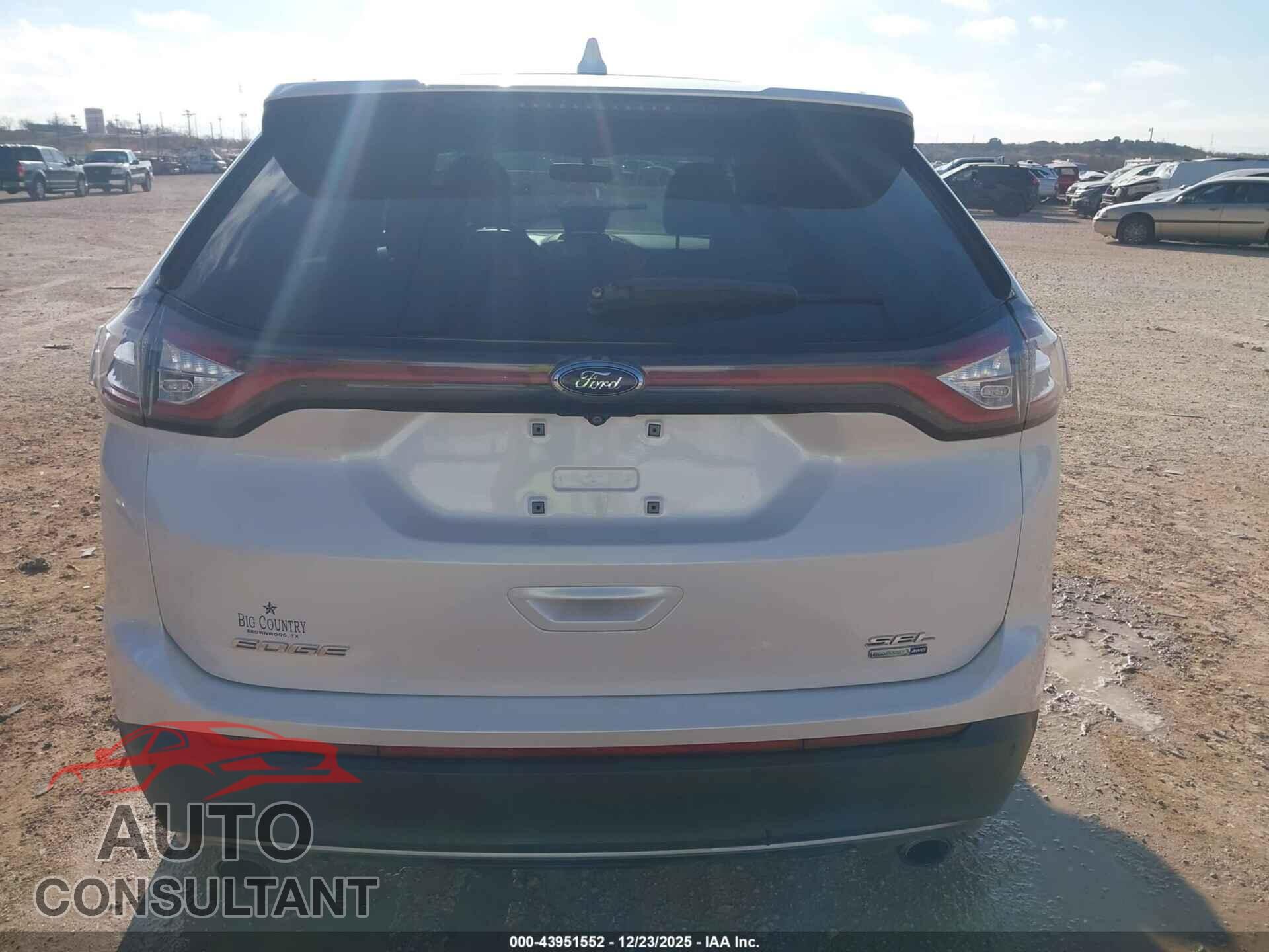 FORD EDGE 2017 - 2FMPK4J97HBC15734