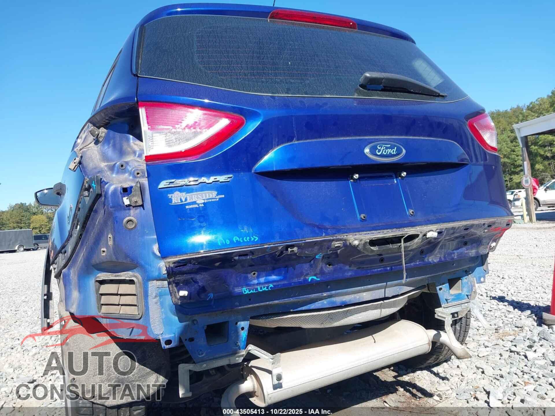 FORD ESCAPE 2013 - 1FMCU0F72DUD14930