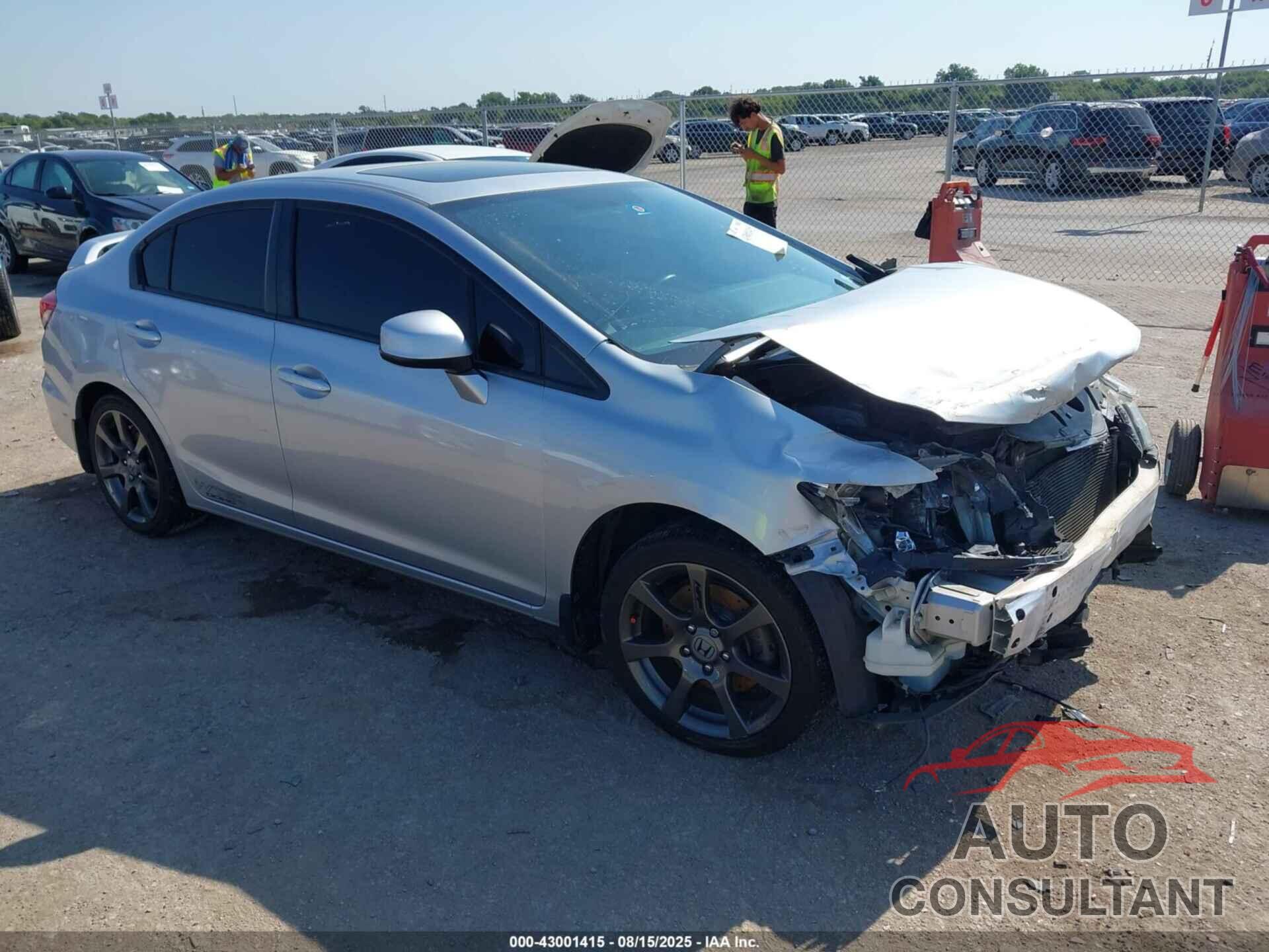 HONDA CIVIC 2013 - 2HGFB6E55DH711417