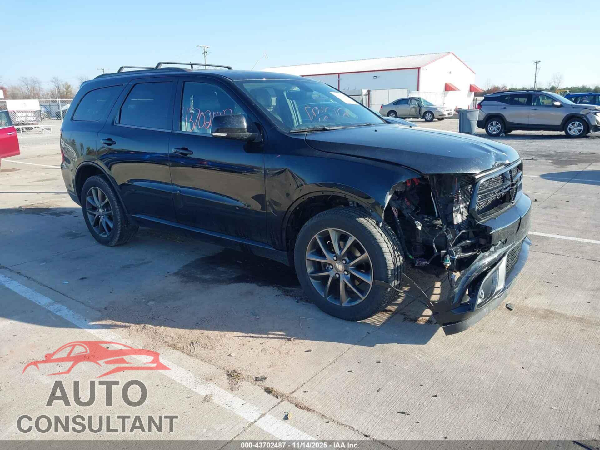 DODGE DURANGO 2017 - 1C4RDJDG6HC644167