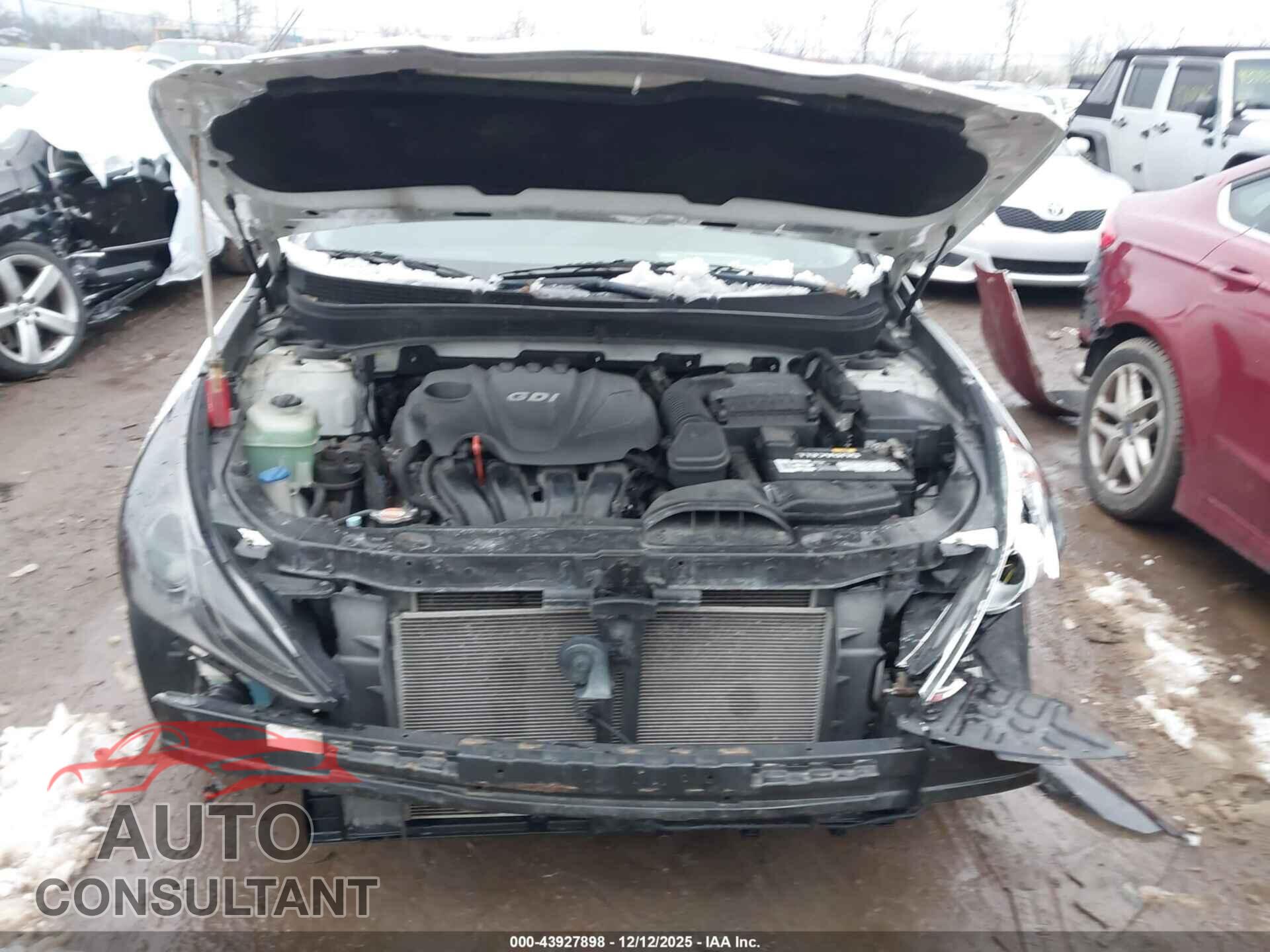 HYUNDAI SONATA 2012 - 5NPEC4AC6CH483207