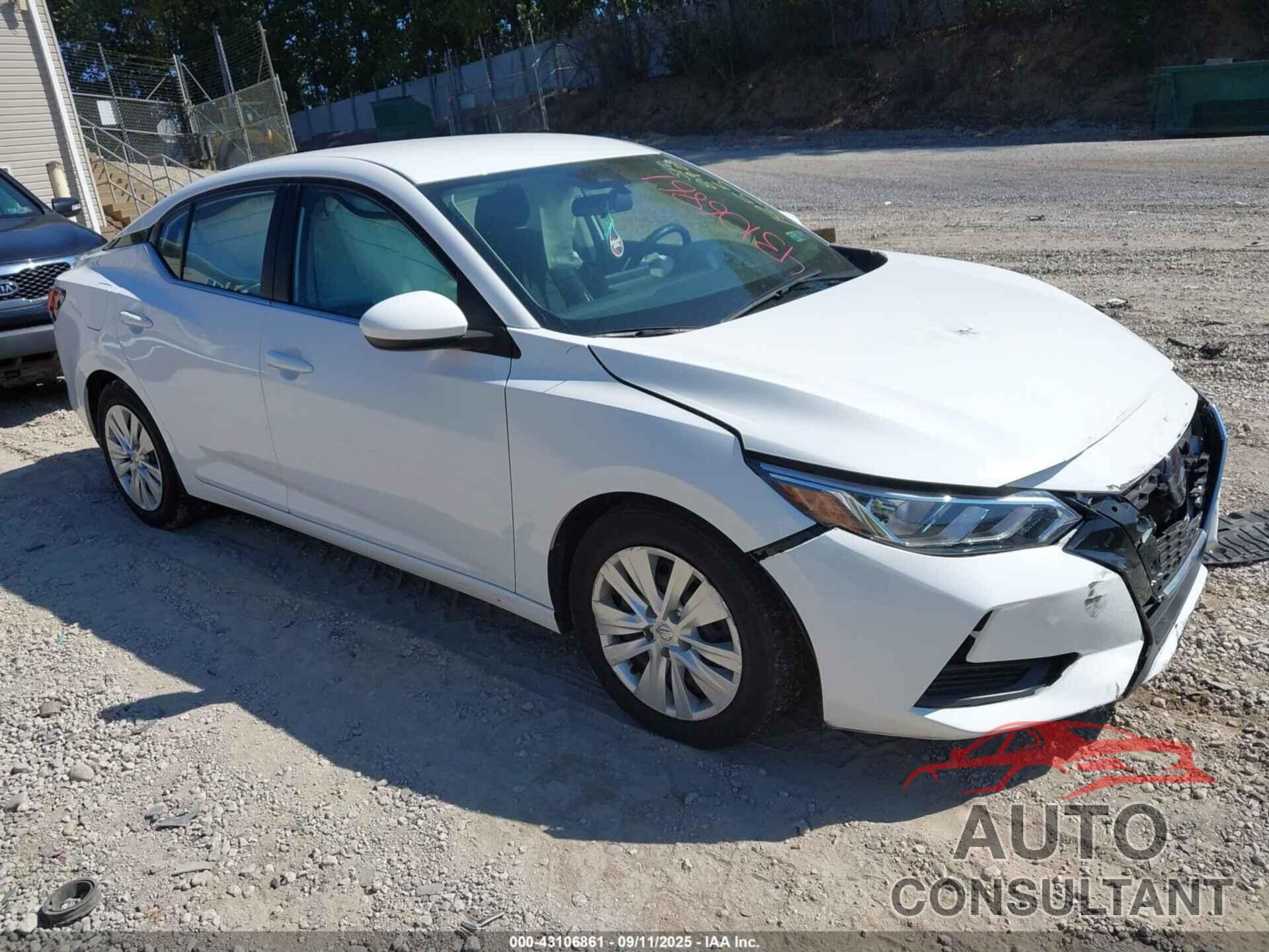 NISSAN SENTRA 2022 - 3N1AB8BV9NY271855